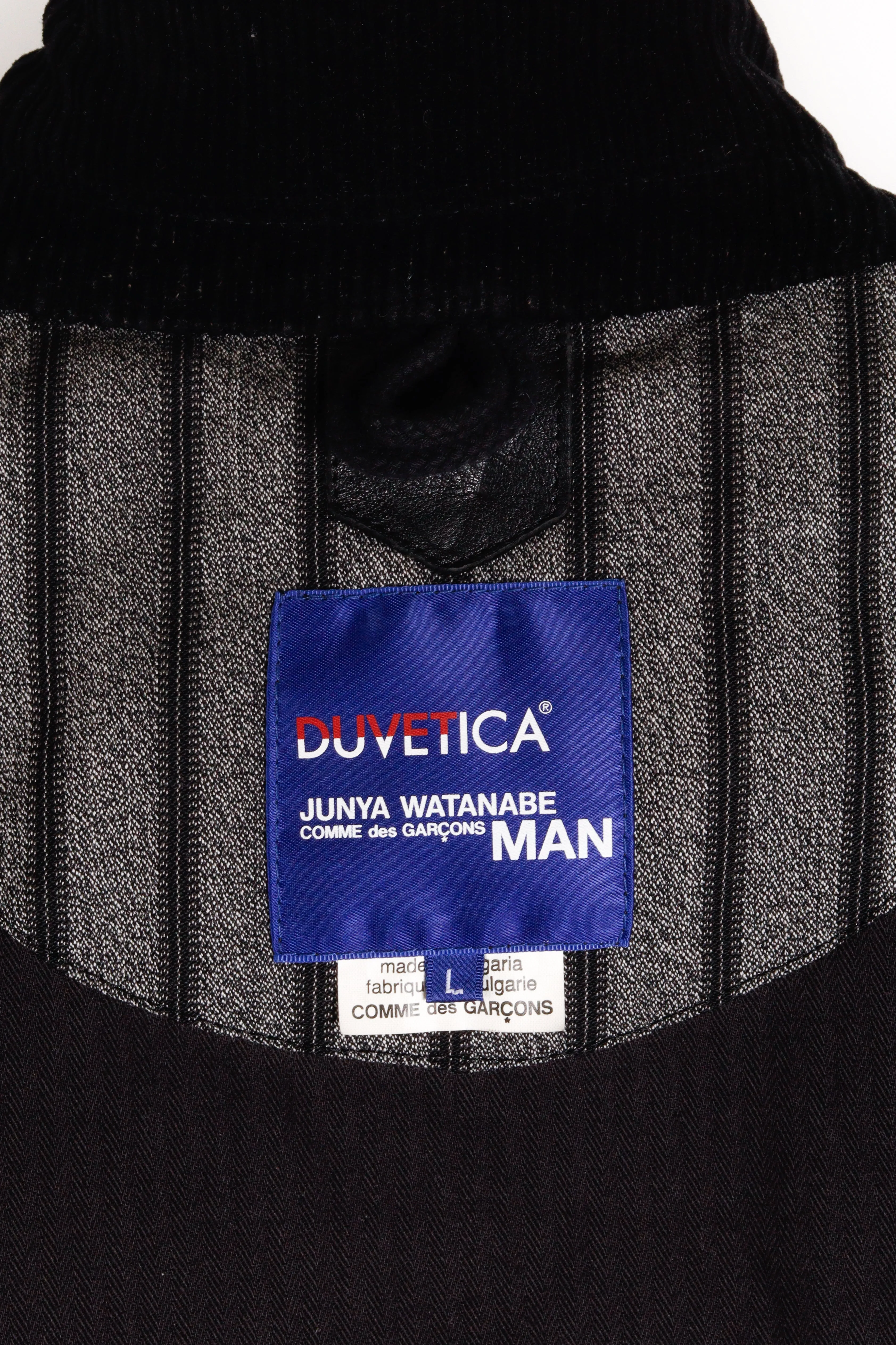 Junya Watanabe Comme des Garons x Duvetica SS15 'Eurota' Reversible Short Down Jacket (2015)