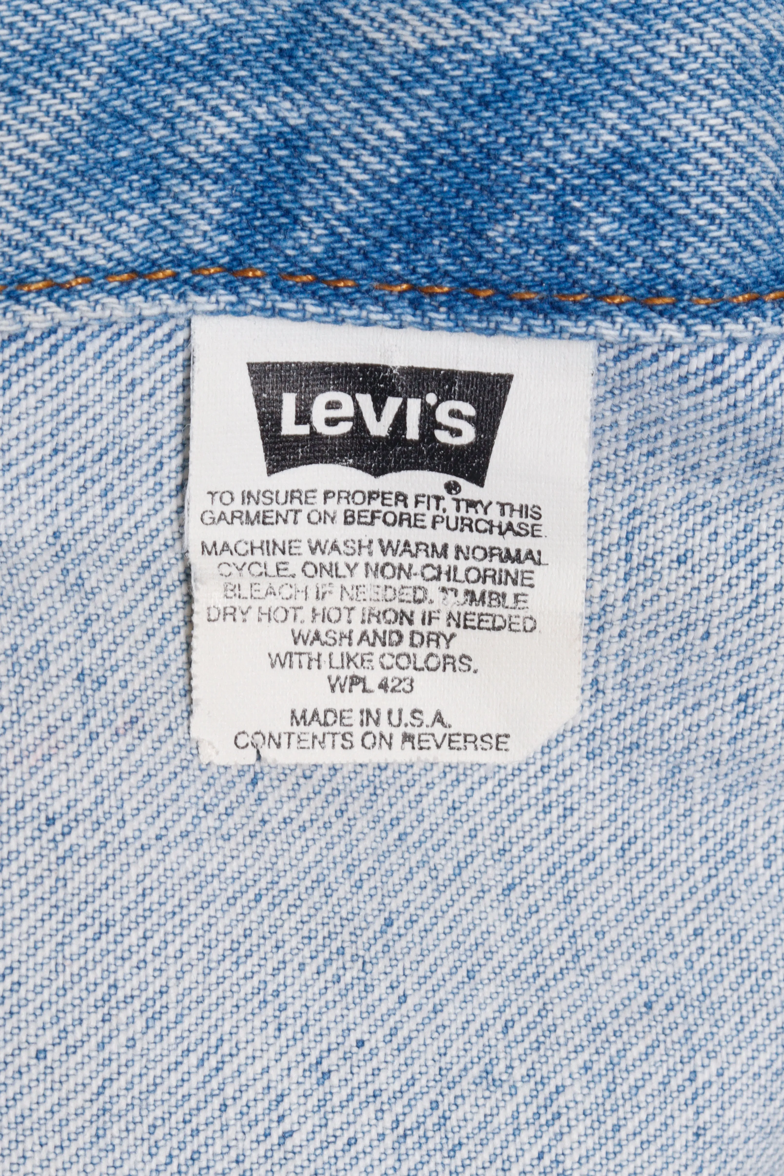 Kanye West x himumimdead 'Life Of Pablo/Signatures' Custom Levi's Type 3 Denim Jacket (2016)