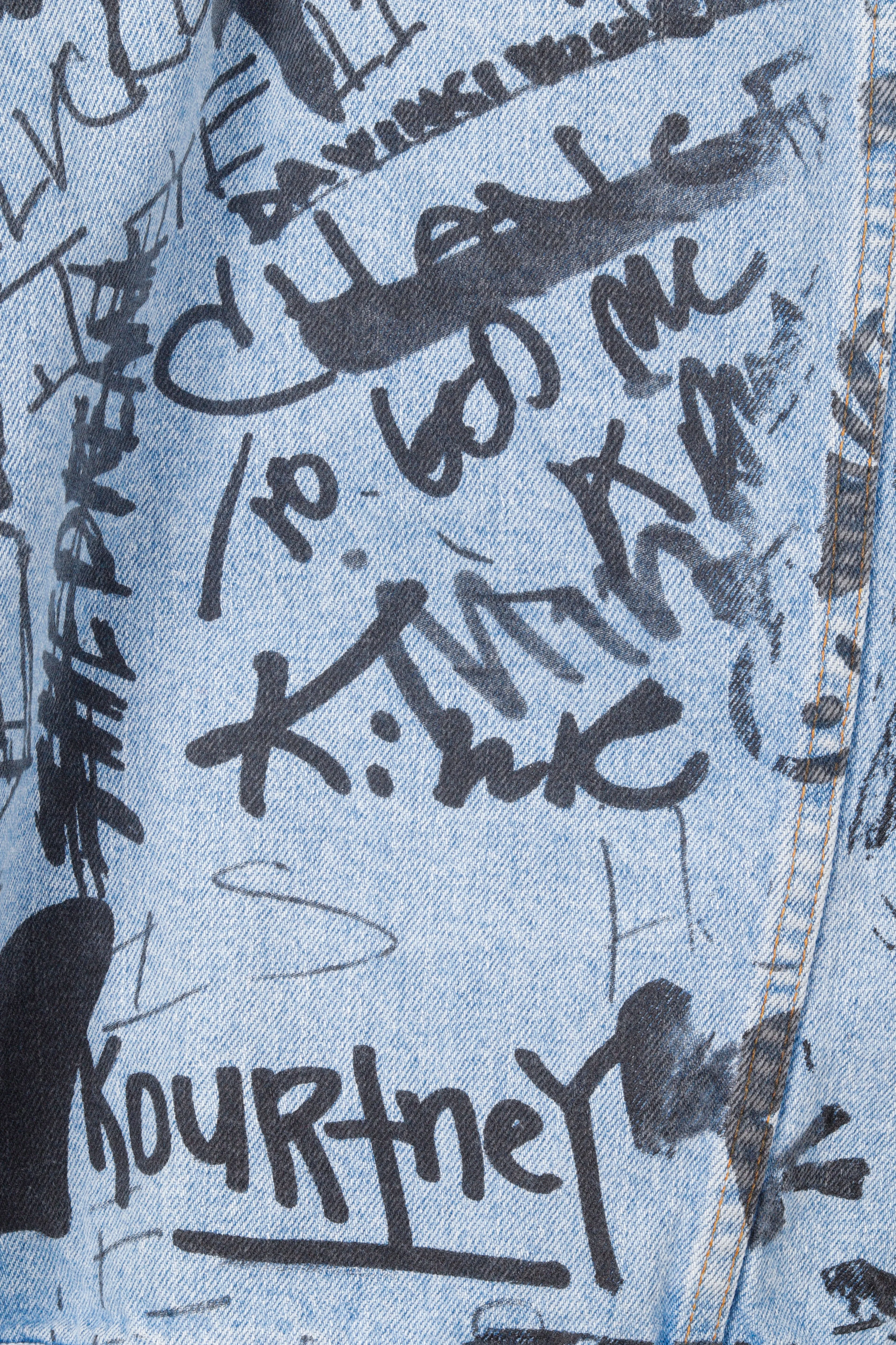 Kanye West x himumimdead 'Life Of Pablo/Signatures' Custom Levi's Type 3 Denim Jacket (2016)
