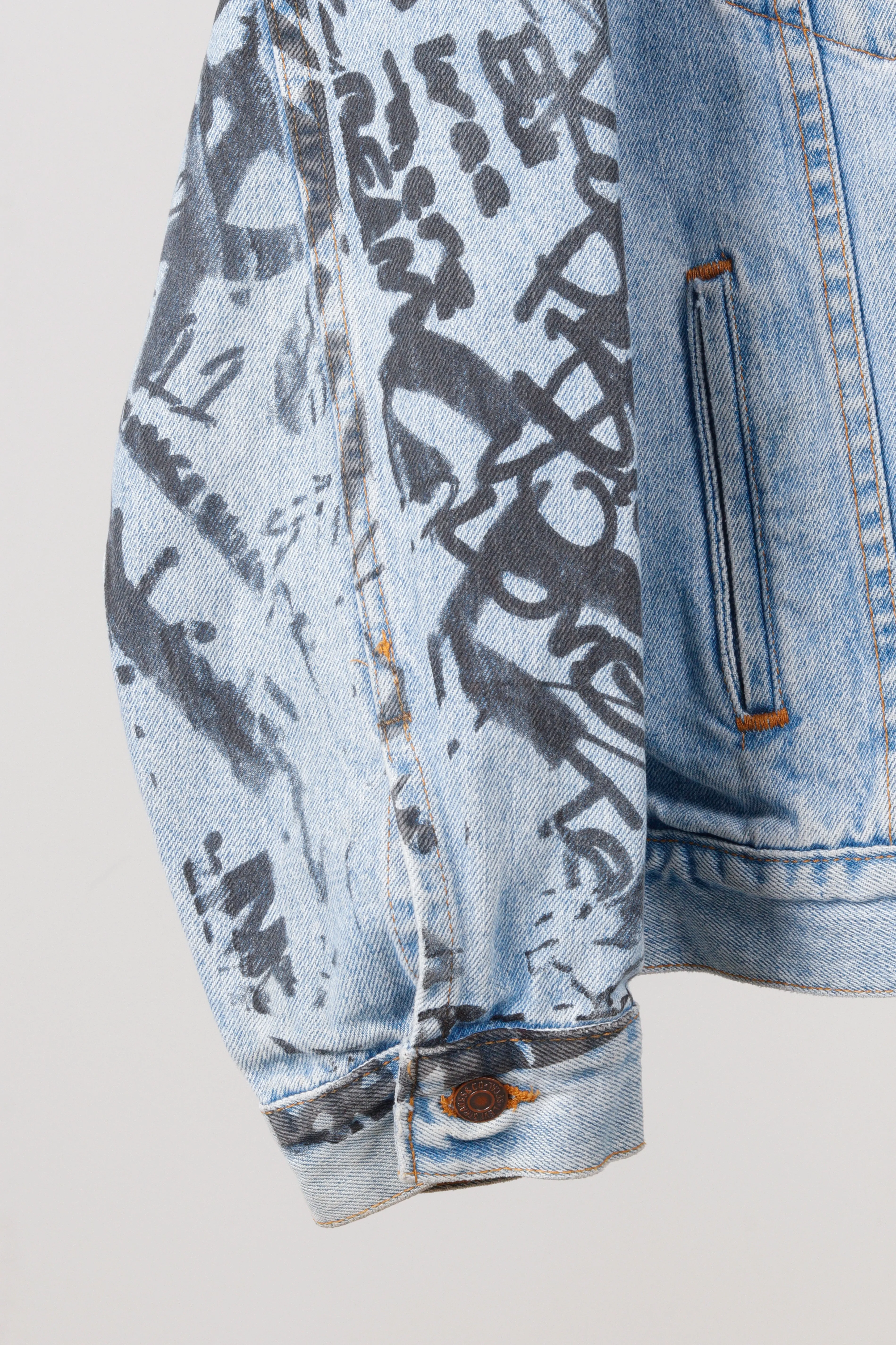 Kanye West x himumimdead 'Life Of Pablo/Signatures' Custom Levi's Type 3 Denim Jacket (2016)