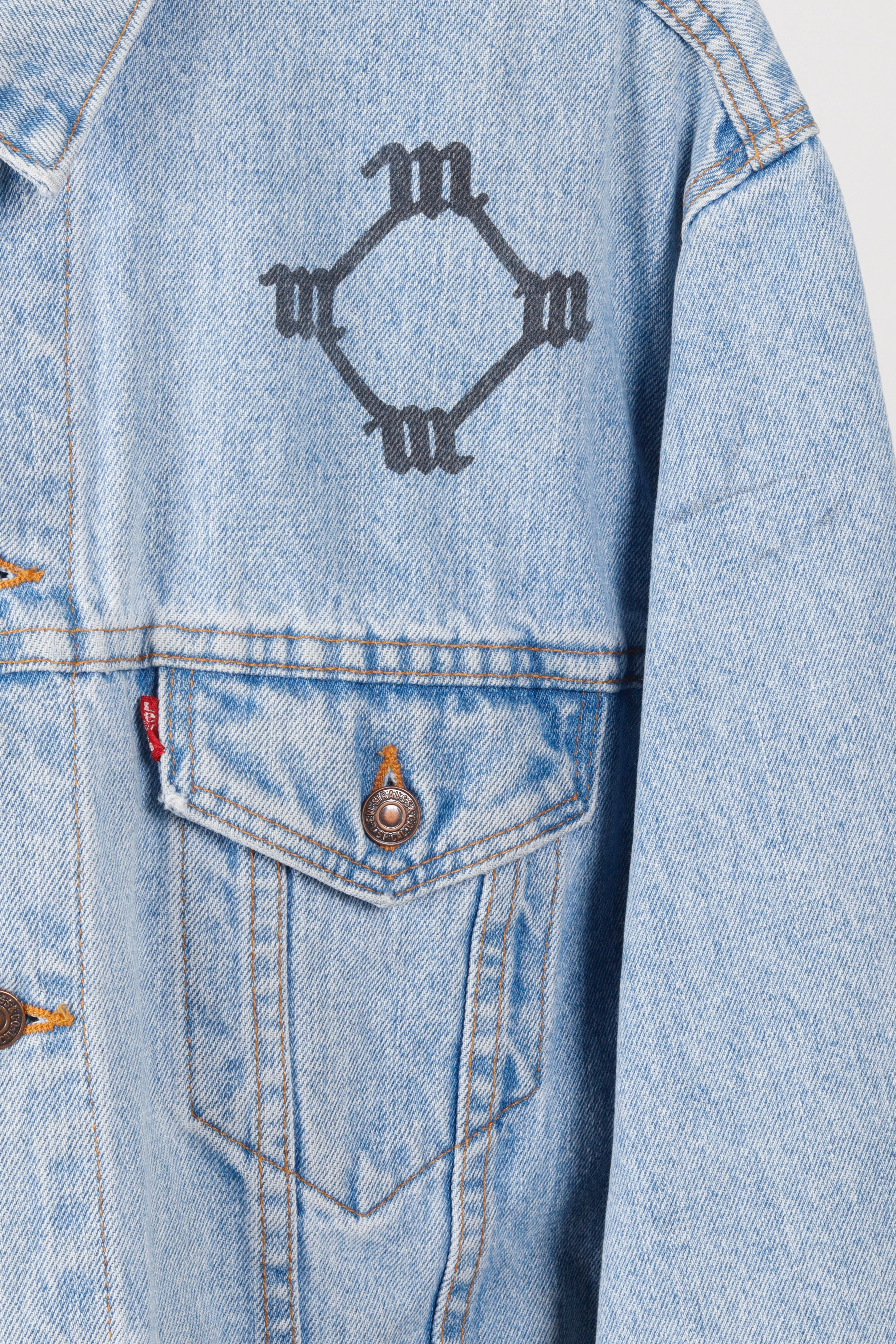 Kanye West x himumimdead 'Life Of Pablo/Signatures' Custom Levi's Type 3 Denim Jacket (2016)
