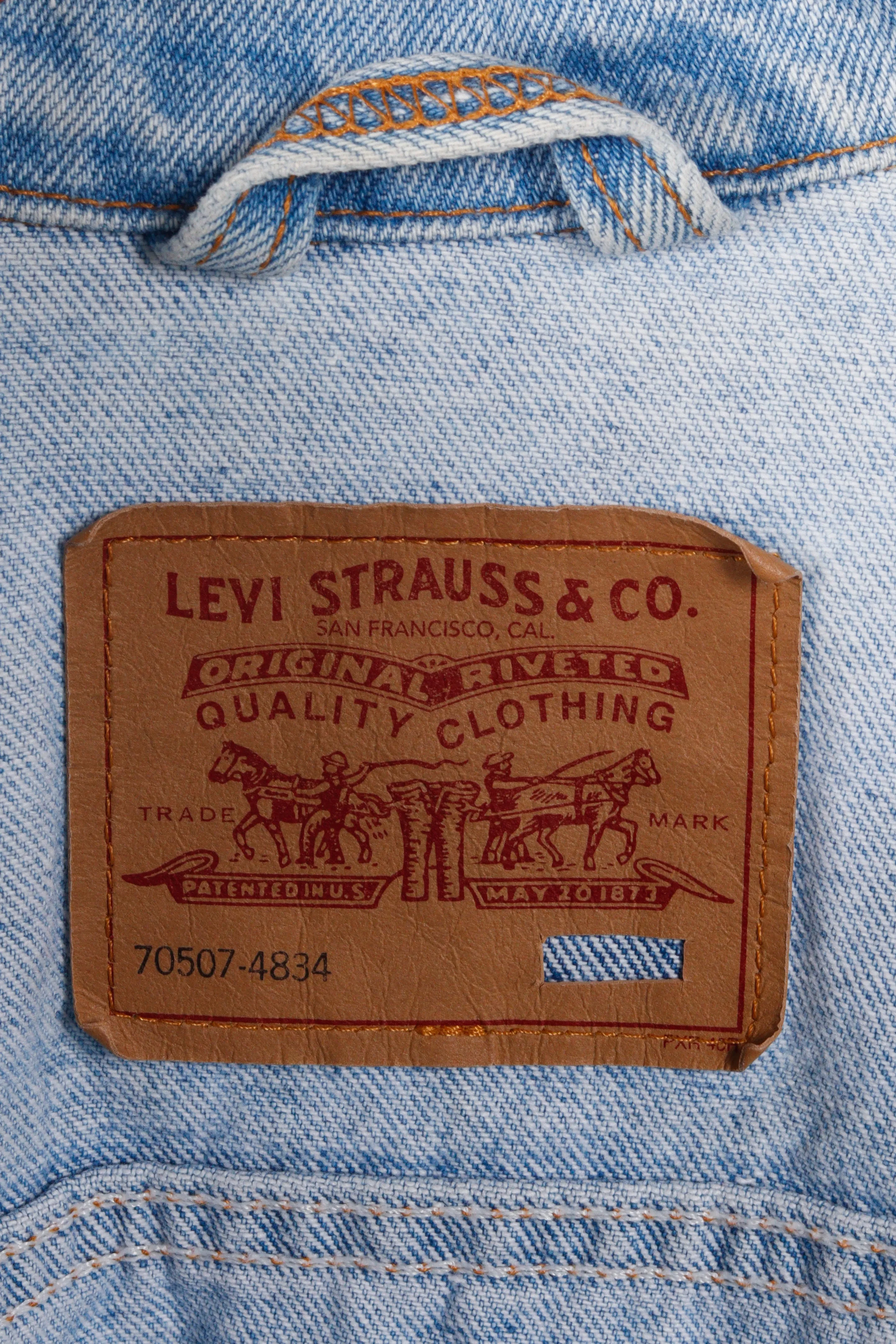 Kanye West x himumimdead 'Life Of Pablo/Signatures' Custom Levi's Type 3 Denim Jacket (2016)