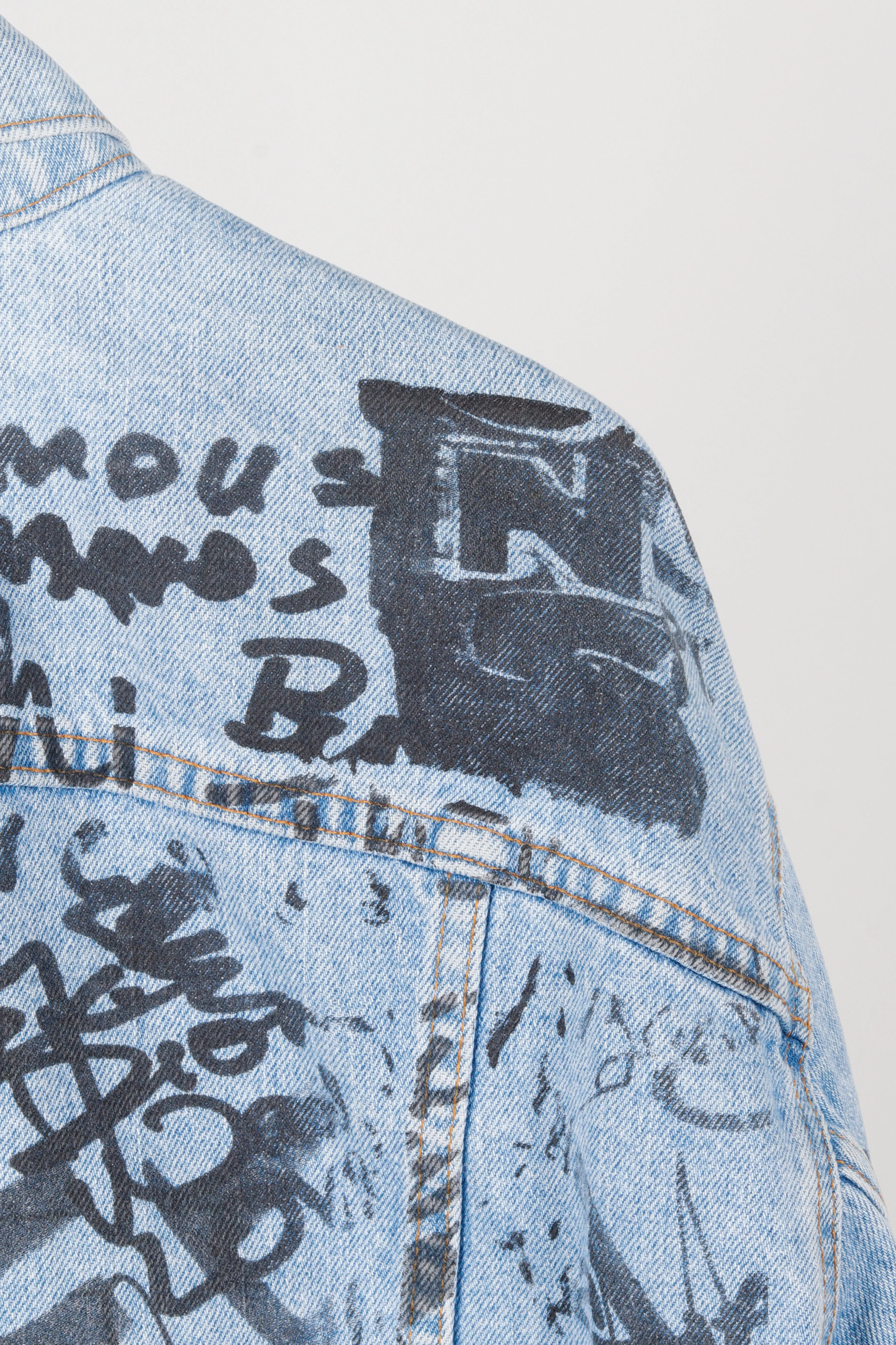 Kanye West x himumimdead 'Life Of Pablo/Signatures' Custom Levi's Type 3 Denim Jacket (2016)