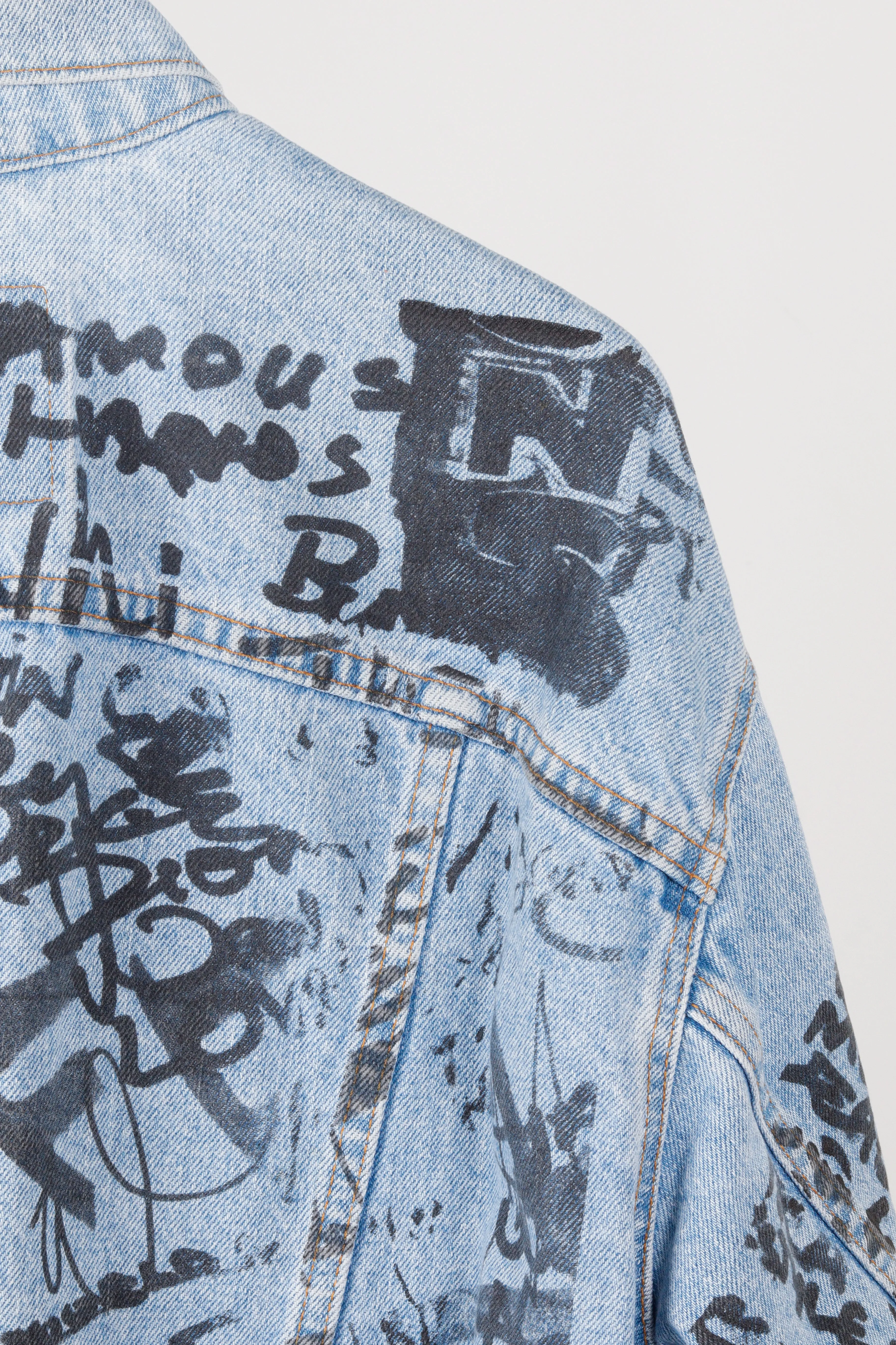 Kanye West x himumimdead 'Life Of Pablo/Signatures' Custom Levi's Type 3 Denim Jacket (2016)
