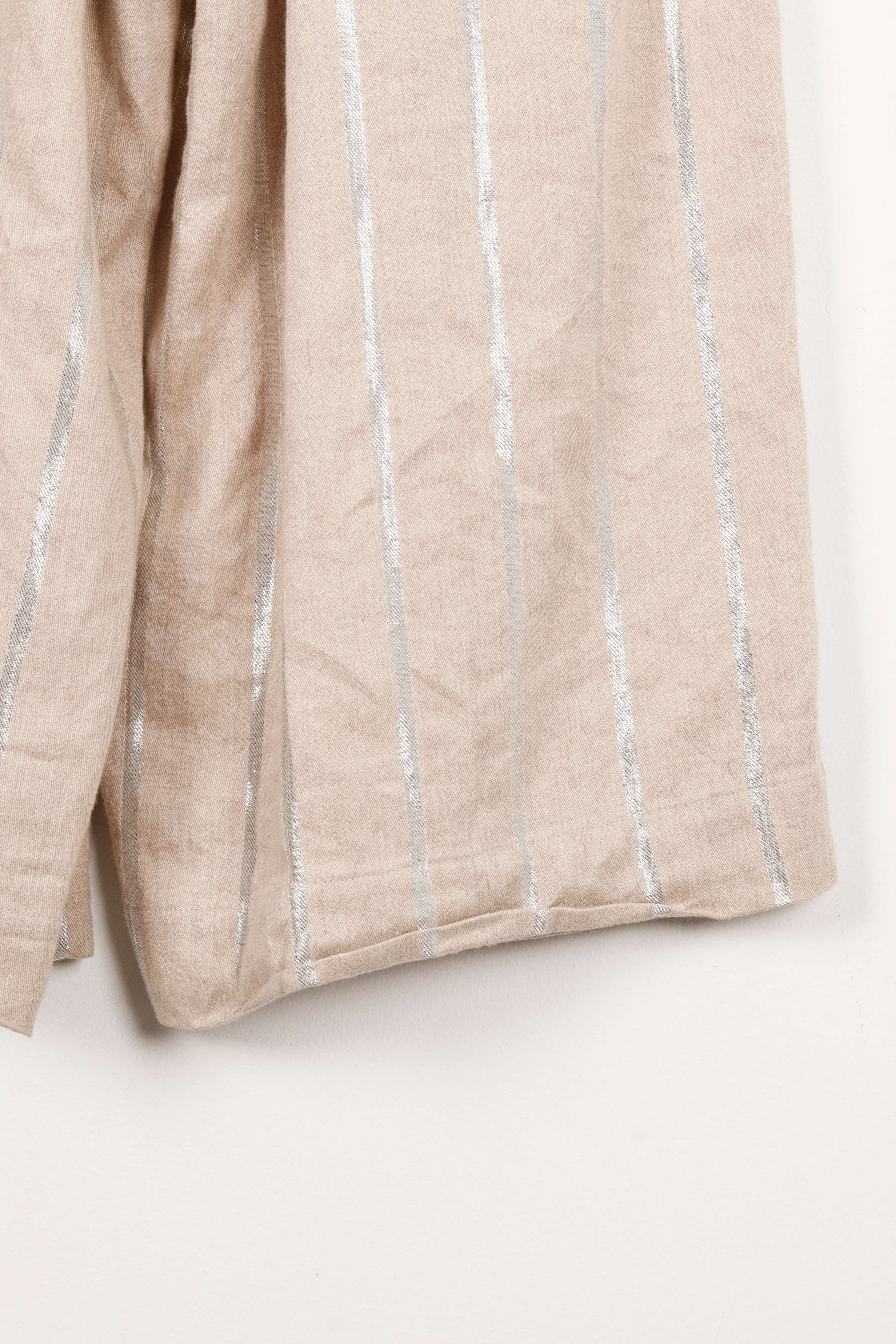 Kapital SS24 'Linen Glitter Phillies Stripe Rude Baggy' Pants Ecru (2024)