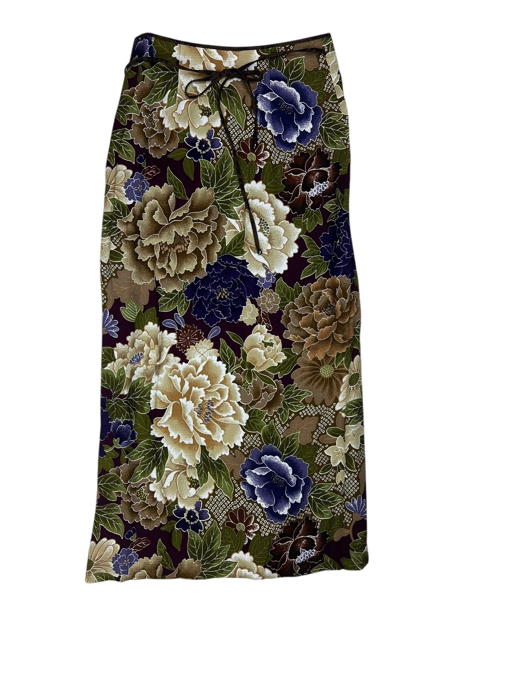 Kenzo 1990s wrap skirt