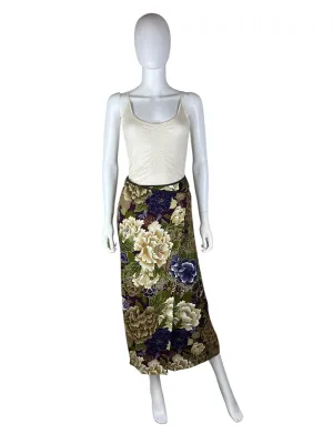 Kenzo 1990s wrap skirt