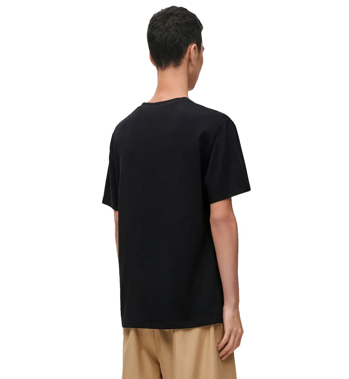 Loewe Boxy Cotton T-Shirt (Black)