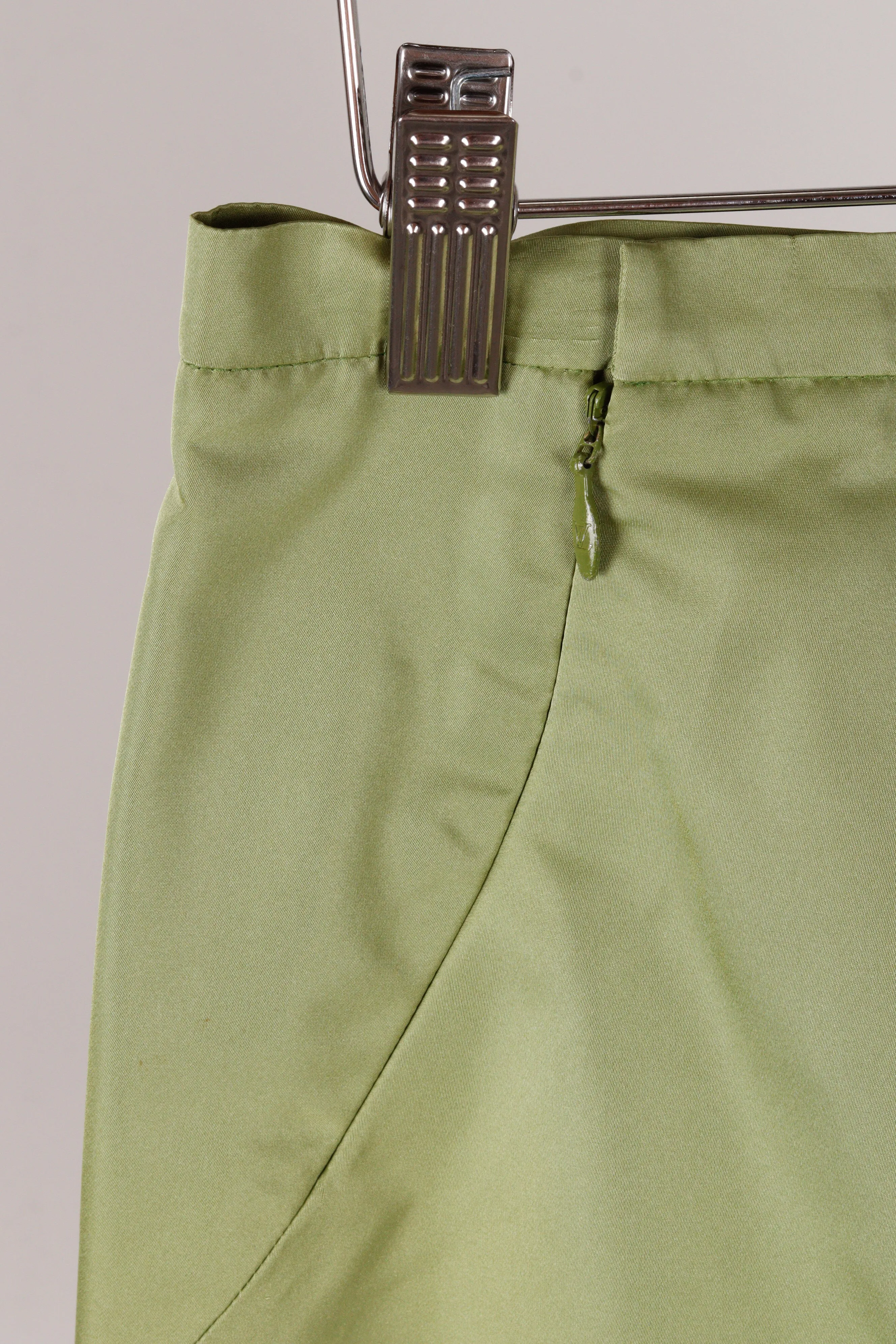 Louis Vuitton SS99 'Silk' Mini Skirt Peppermint (1999)