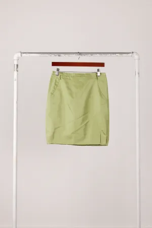 Louis Vuitton SS99 'Silk' Mini Skirt Peppermint (1999)