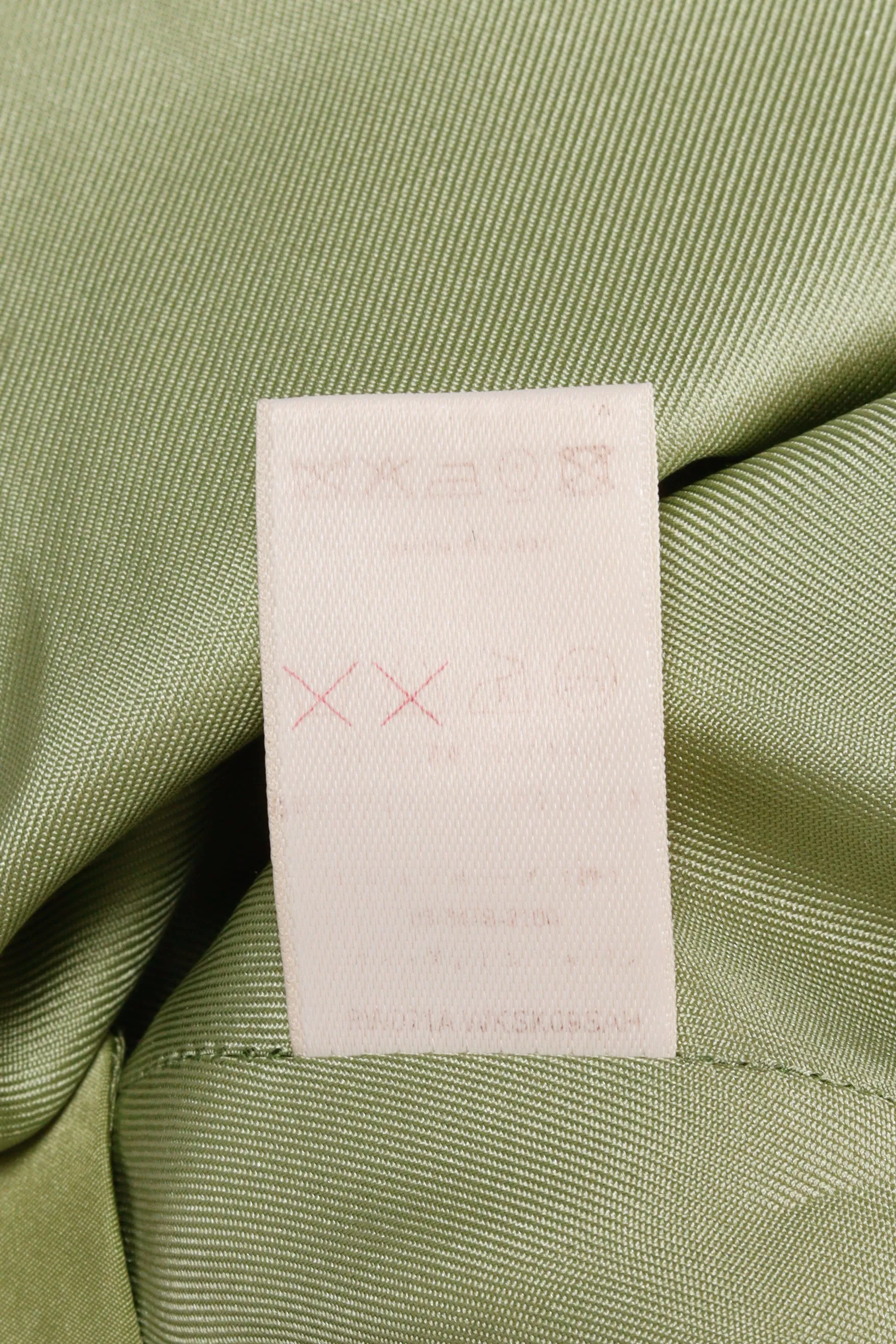 Louis Vuitton SS99 'Silk' Mini Skirt Peppermint (1999)