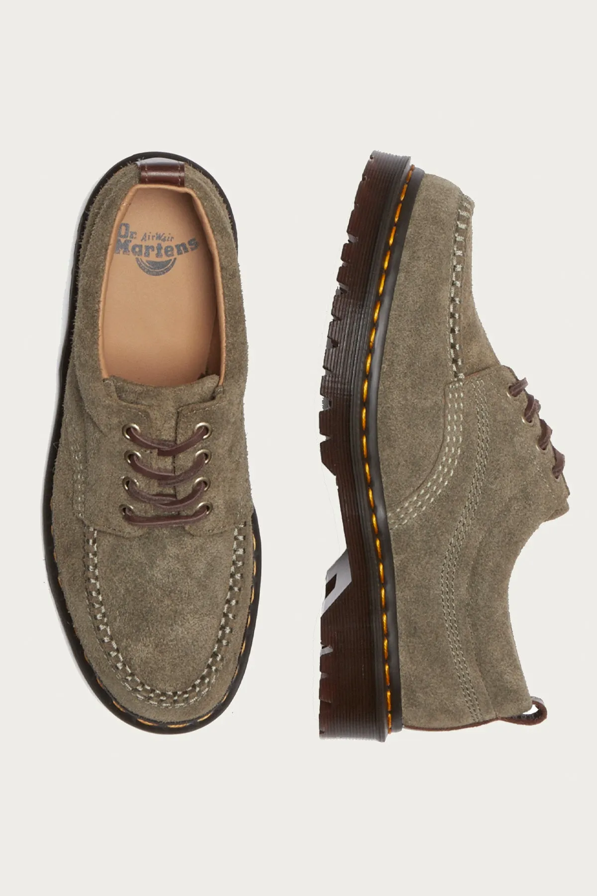 Lowell - Olive/Dark Brown
