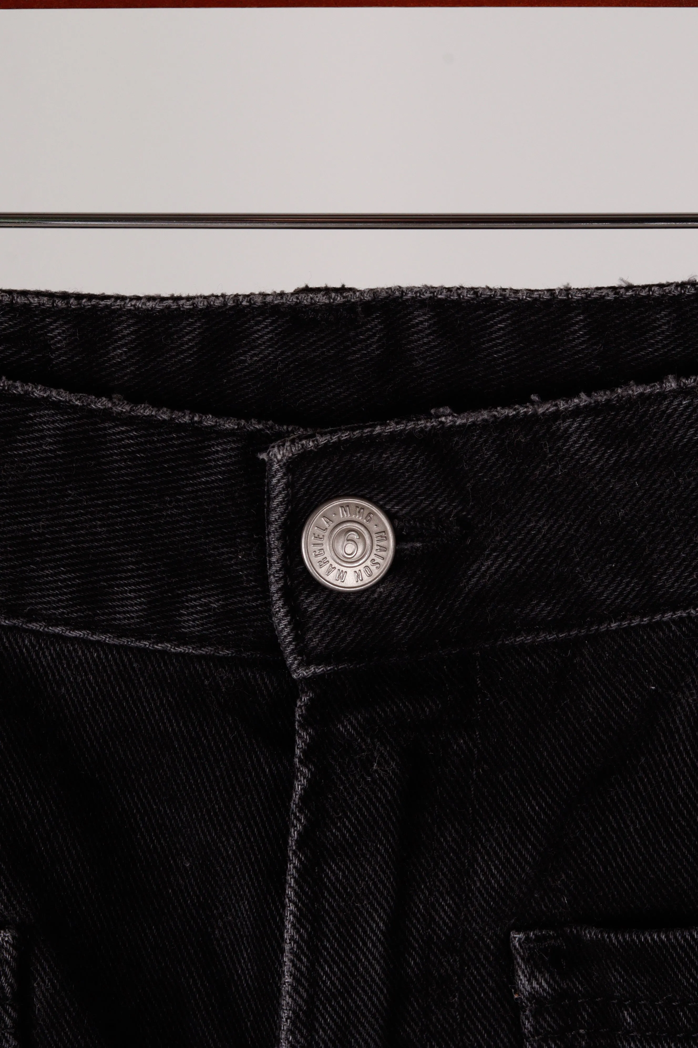 Maison Margiela 6 SS22 'Patched Pocket' Jeans Black (2022)