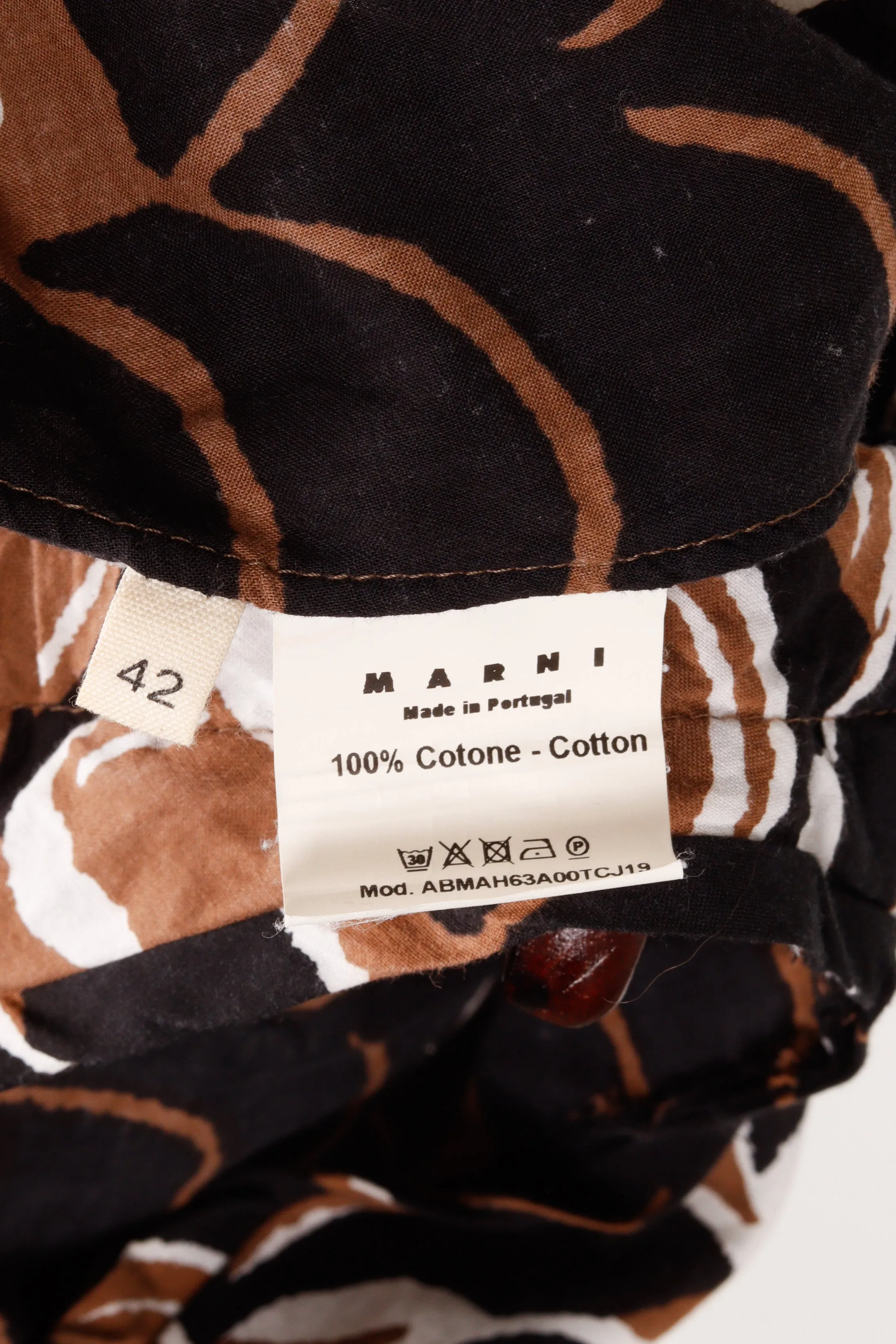 Marni SS10 'Abstract Painted Scales Print' Dress (2010)