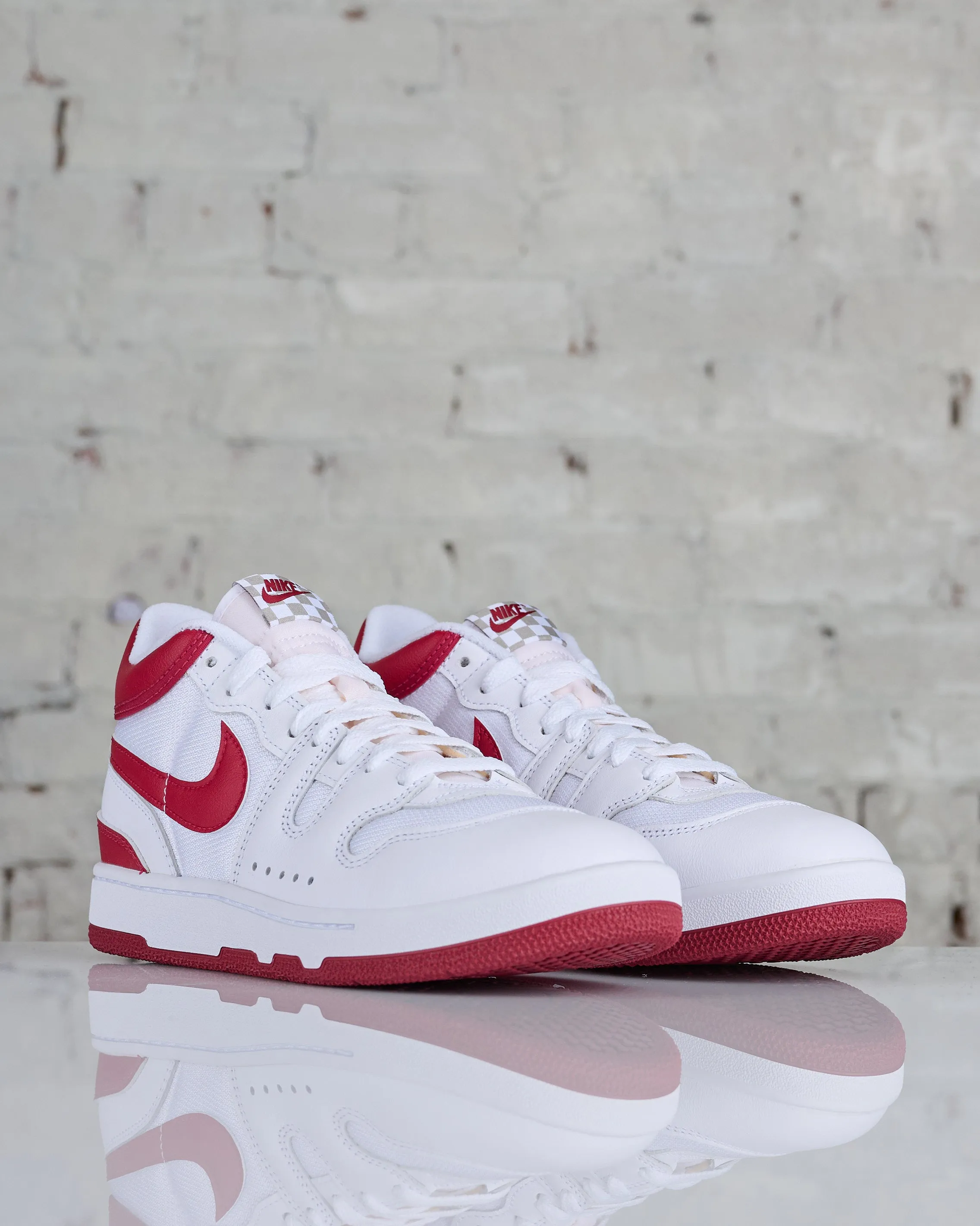 Nike Men's Attack White/Red Crush-White