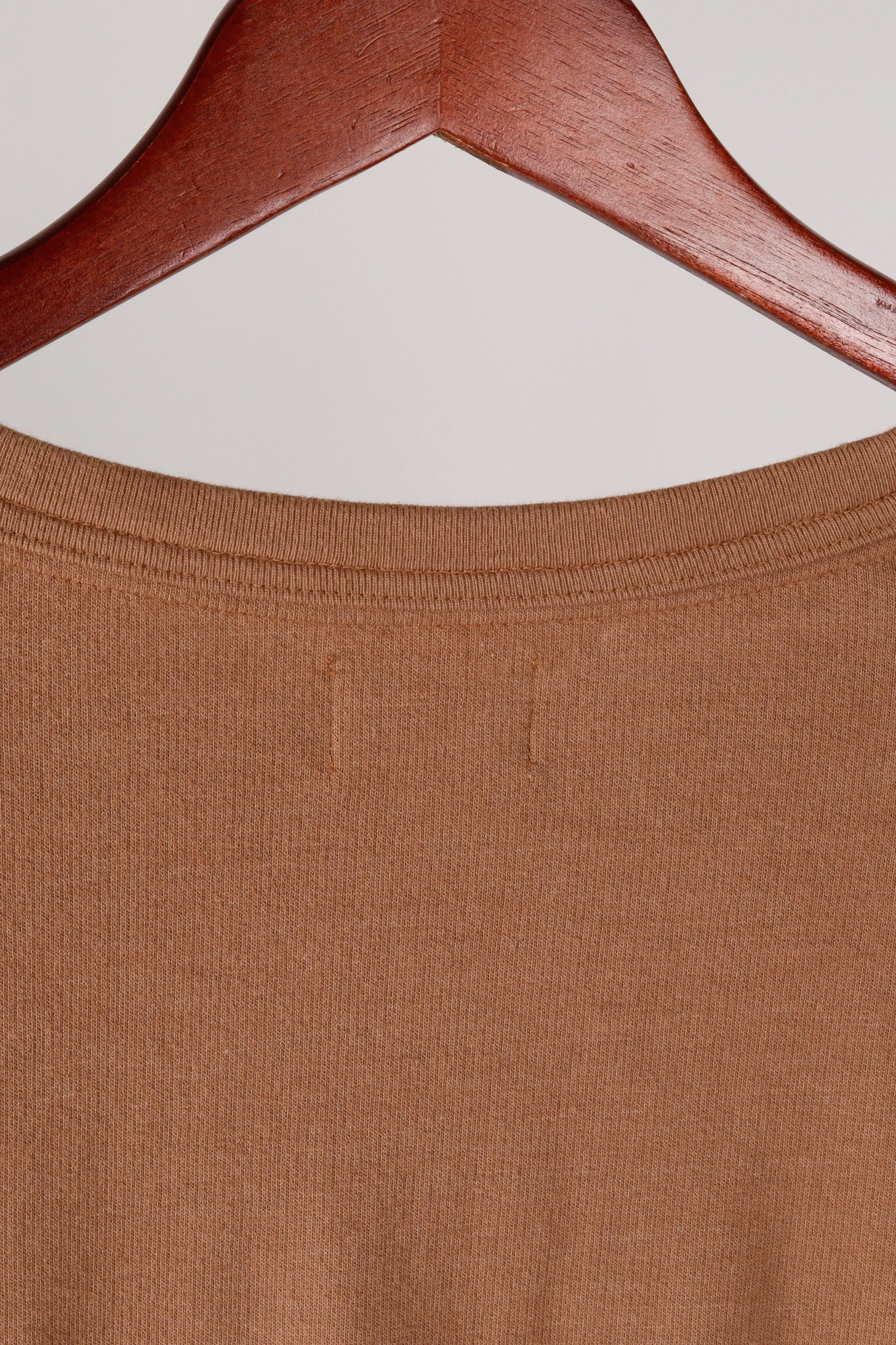 Number (N)ine FW11 'Embroidered Logo Distressed' Crewneck Brown (2011)