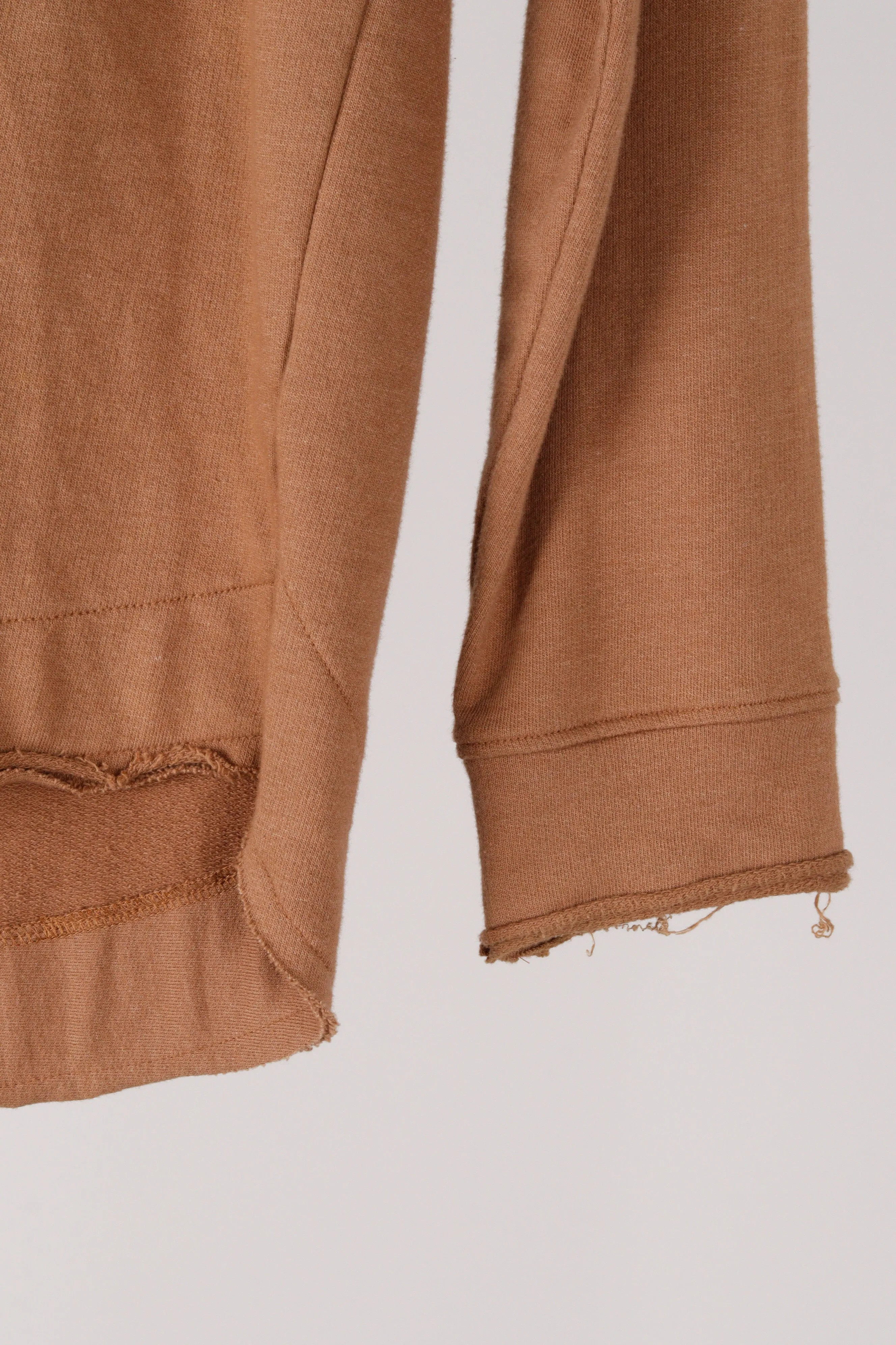 Number (N)ine FW11 'Embroidered Logo Distressed' Crewneck Brown (2011)