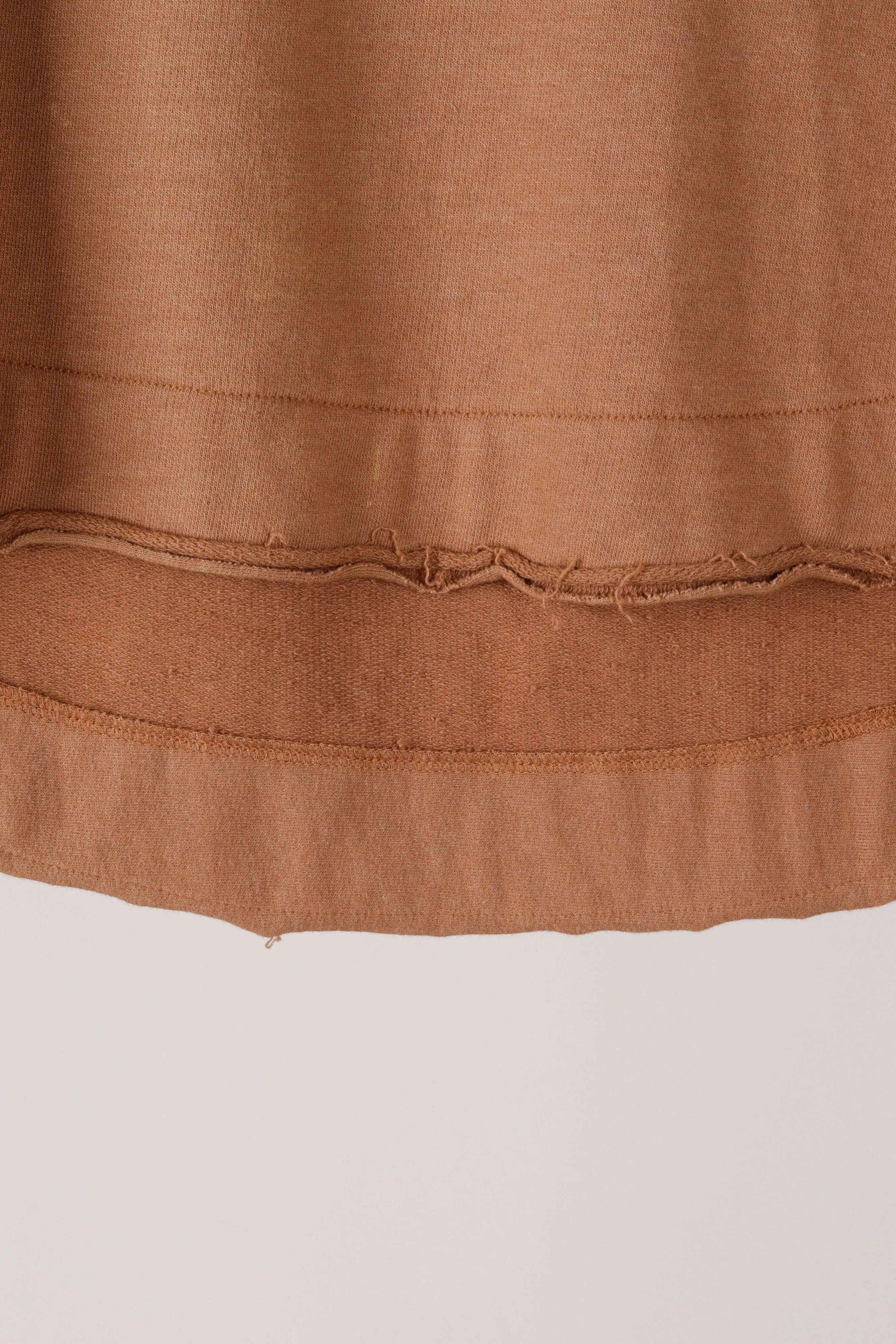 Number (N)ine FW11 'Embroidered Logo Distressed' Crewneck Brown (2011)