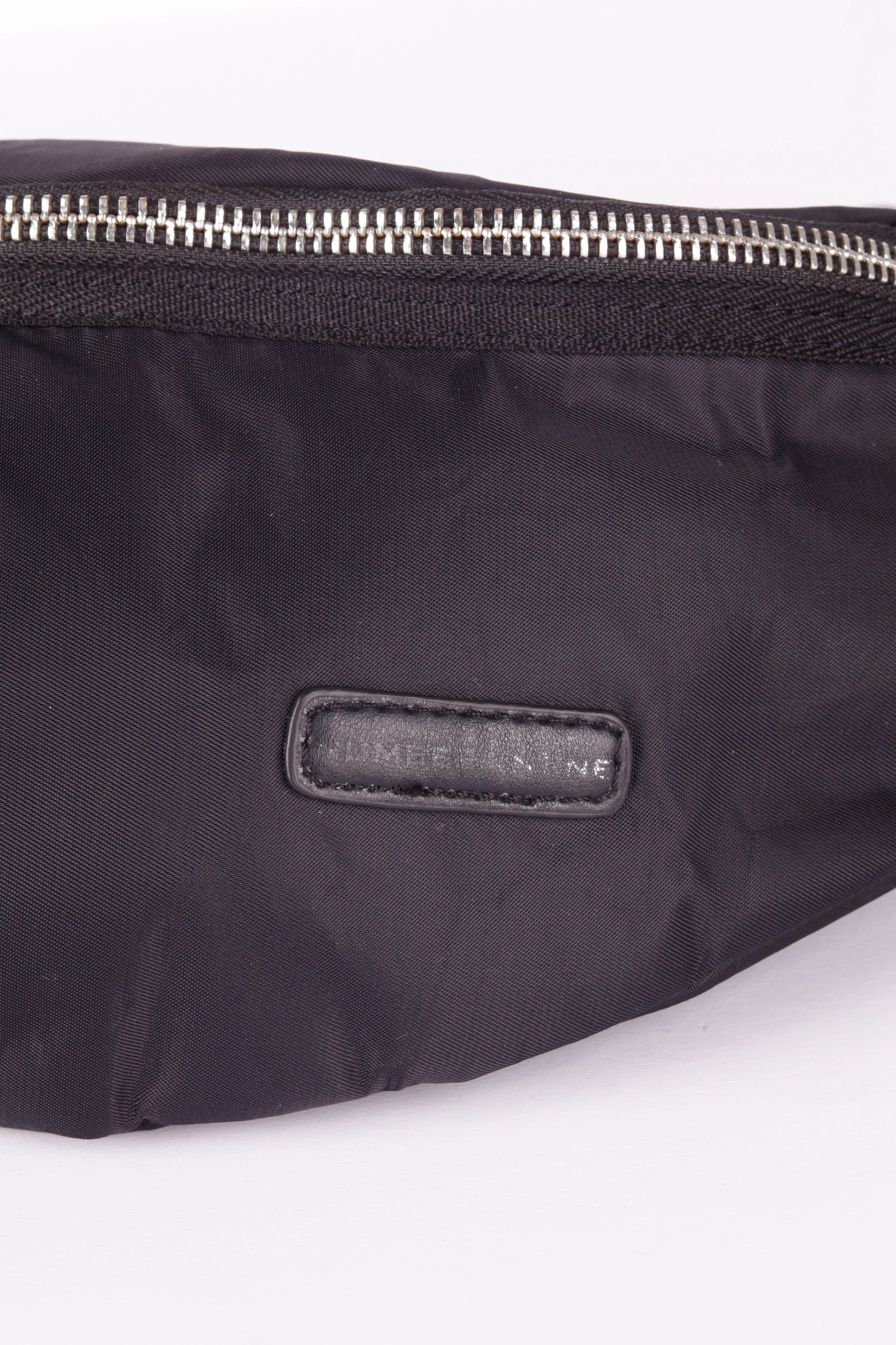 Number (N)ine 'Nylon' Waist Bag Black