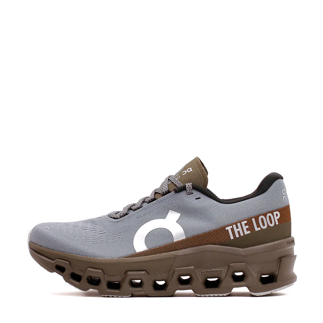 ON x Pleasures x The Loop Men Cloudmonster 2 PLS-TL Mist Olive 3MF10493192