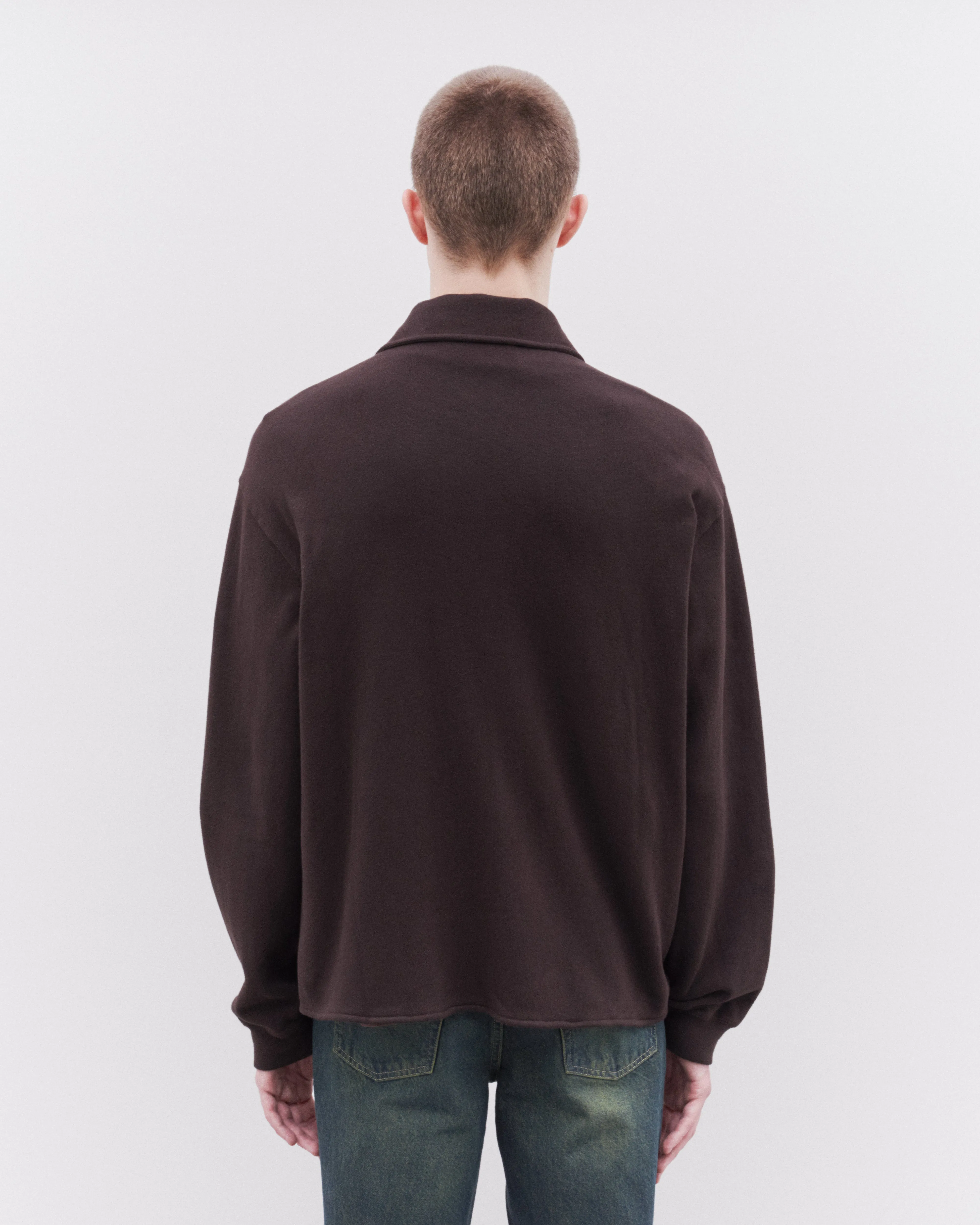 Our Legacy - Men's Recovery Shirt - (Deep Brown Fuzzy Fleece)