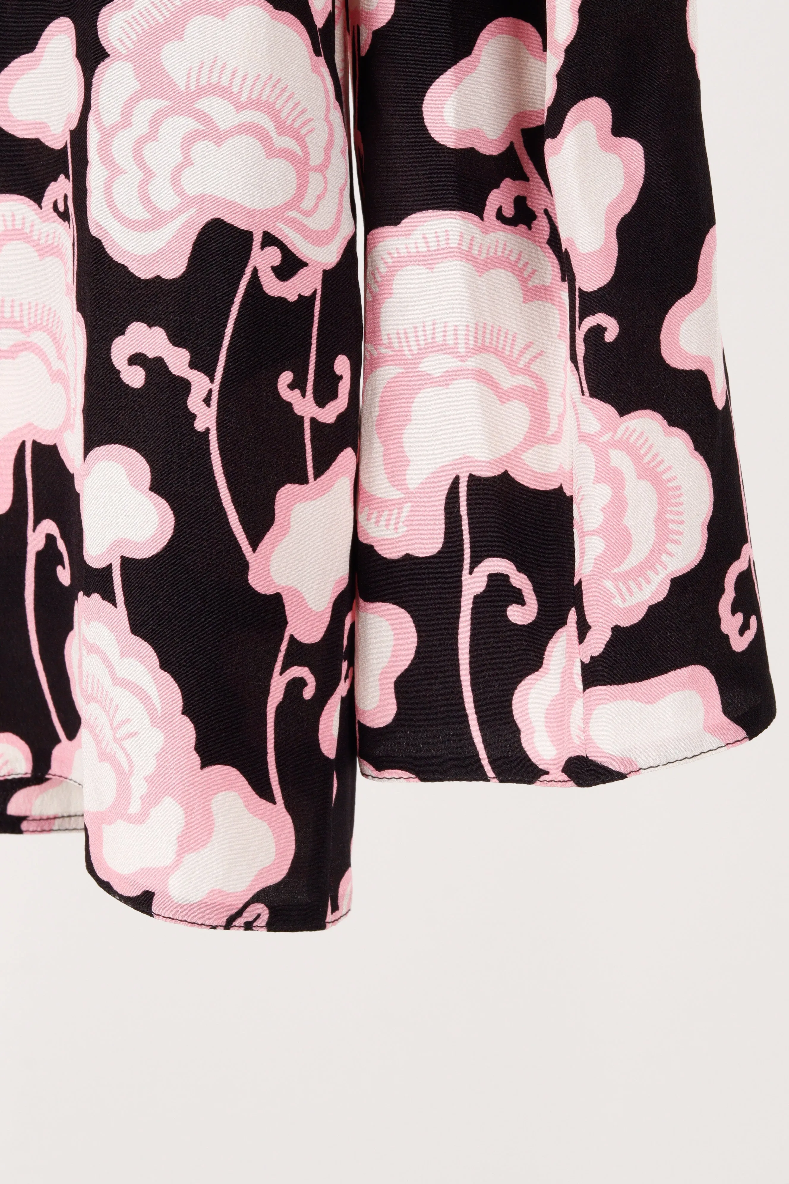 Prada SS14 'Floral Rose Print' Blouse (2014)