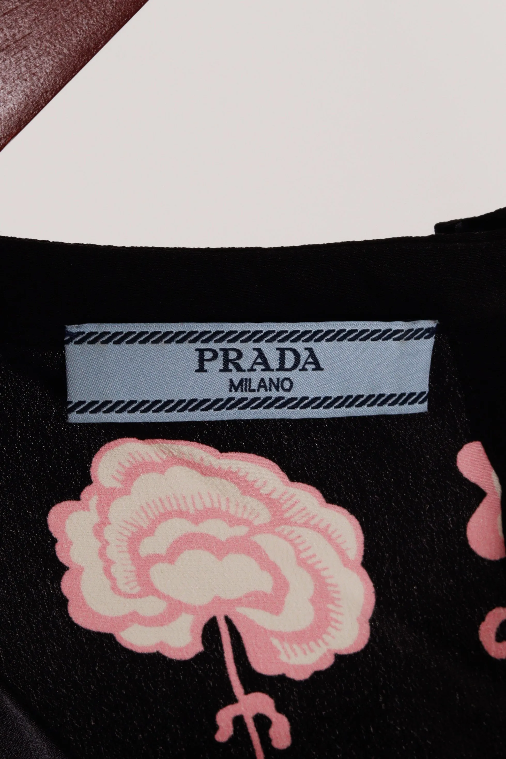 Prada SS14 'Floral Rose Print' Blouse (2014)