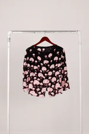 Prada SS14 'Floral Rose Print' Blouse (2014)