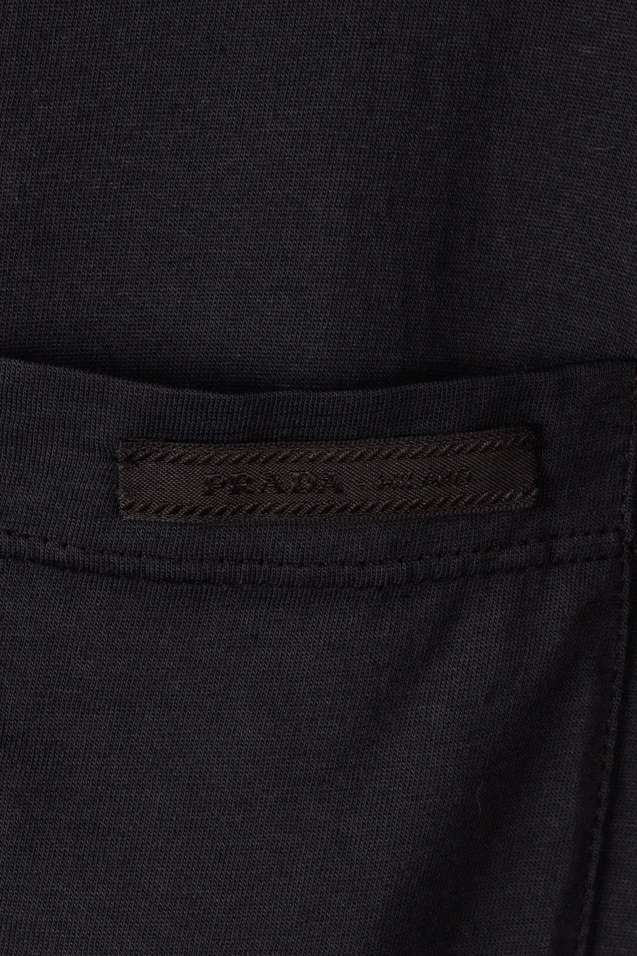 Prada SS14 'Logo Embroidered Pocket' L/S Top (2014)