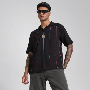 Puma X RCB Striper Polo (BLACK)