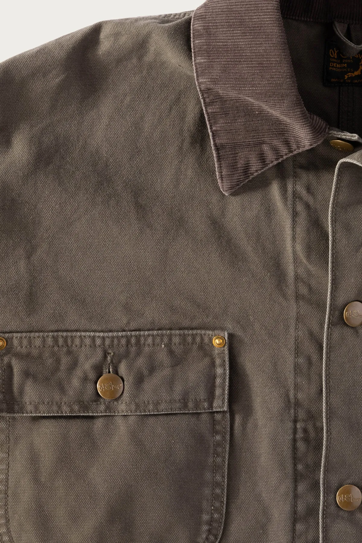Relax Fit Coverall - Army Green
