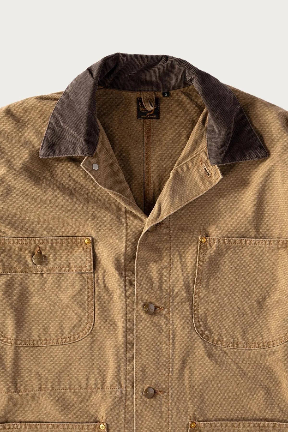 Relax Fit Coverall - Brown