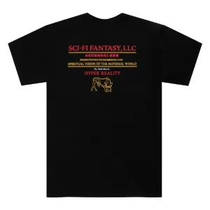 SCI-FI FANTASY DANCE TEE // BLACK