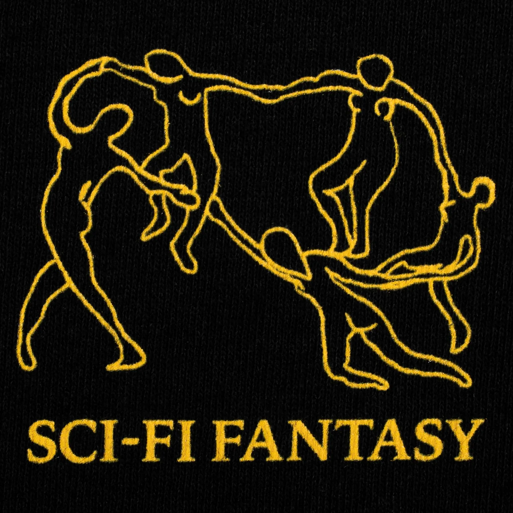 SCI-FI FANTASY DANCE TEE // BLACK
