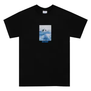 SCI-FI FANTASY KILLER WHALE TEE // BLACK
