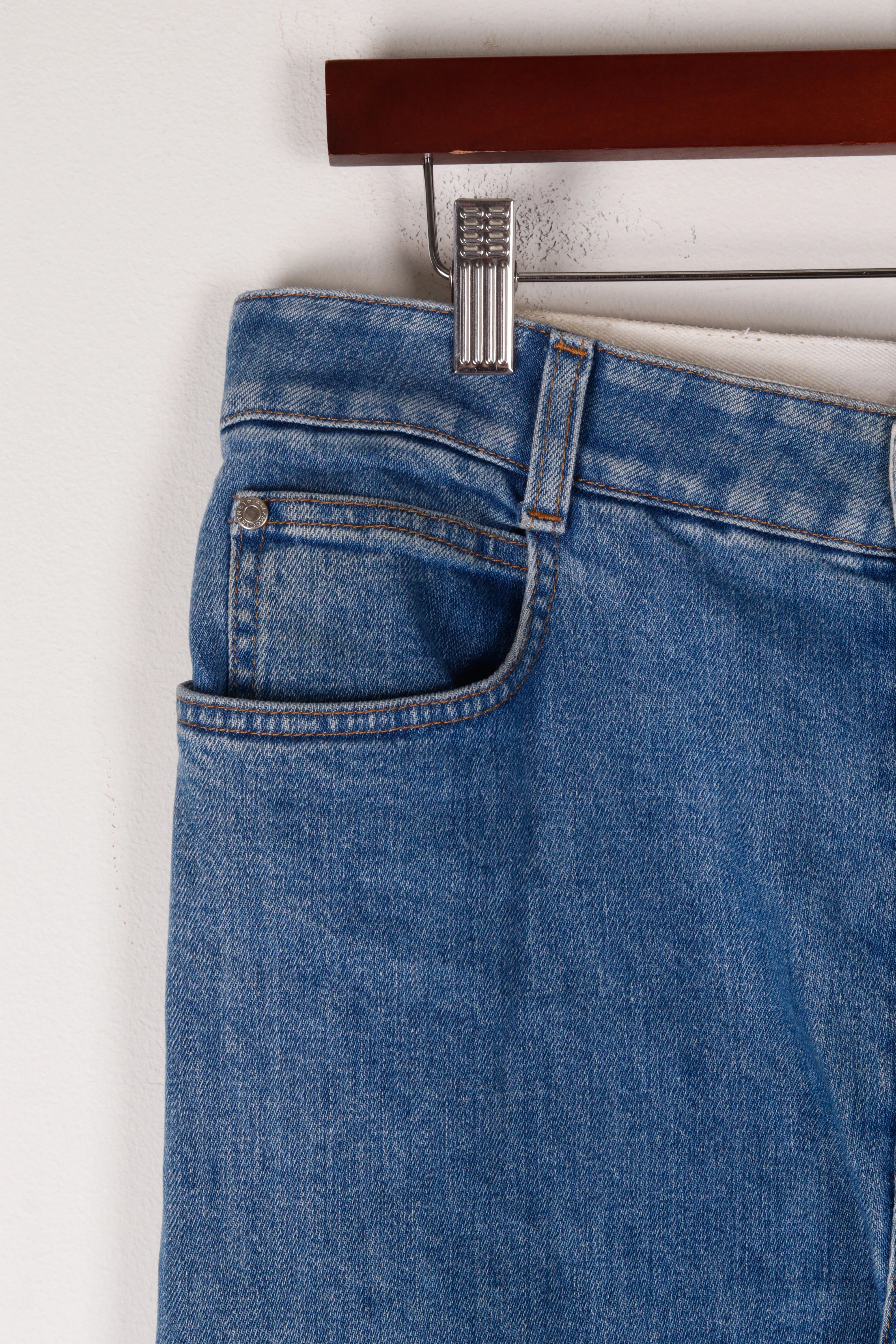 Stella McCartney SS21 'Dip Dyed Cropped' Jeans (2021)