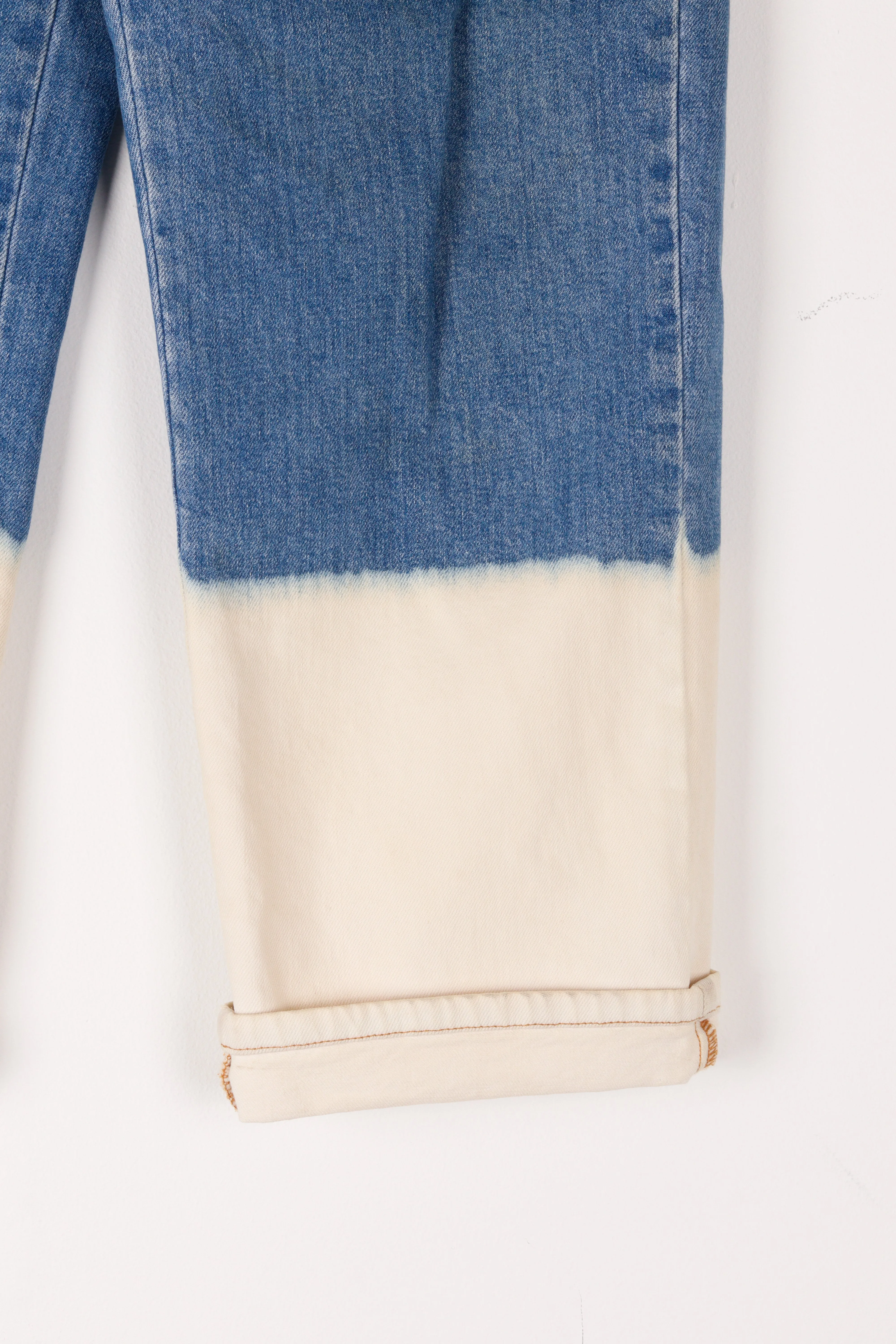 Stella McCartney SS21 'Dip Dyed Cropped' Jeans (2021)