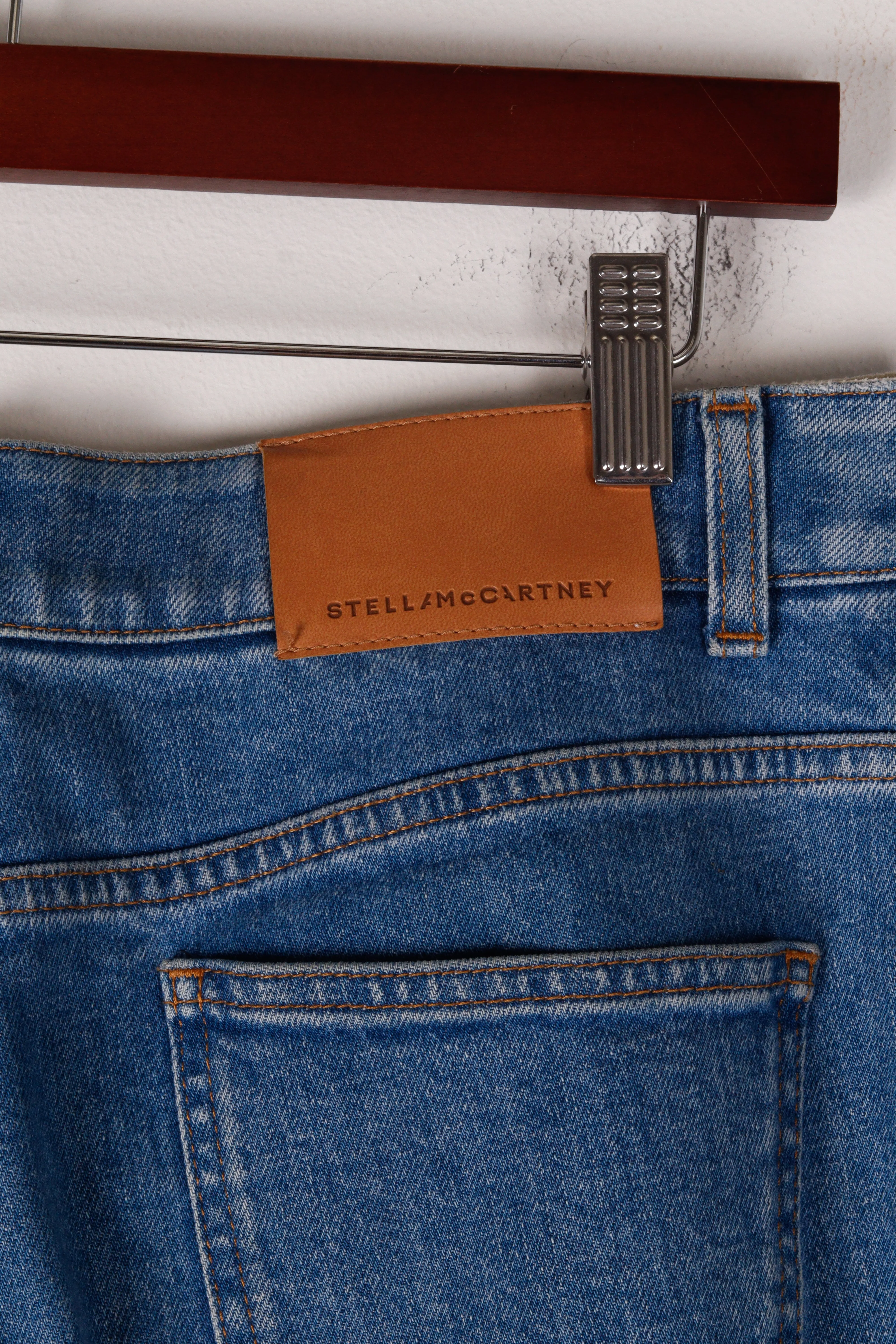 Stella McCartney SS21 'Dip Dyed Cropped' Jeans (2021)