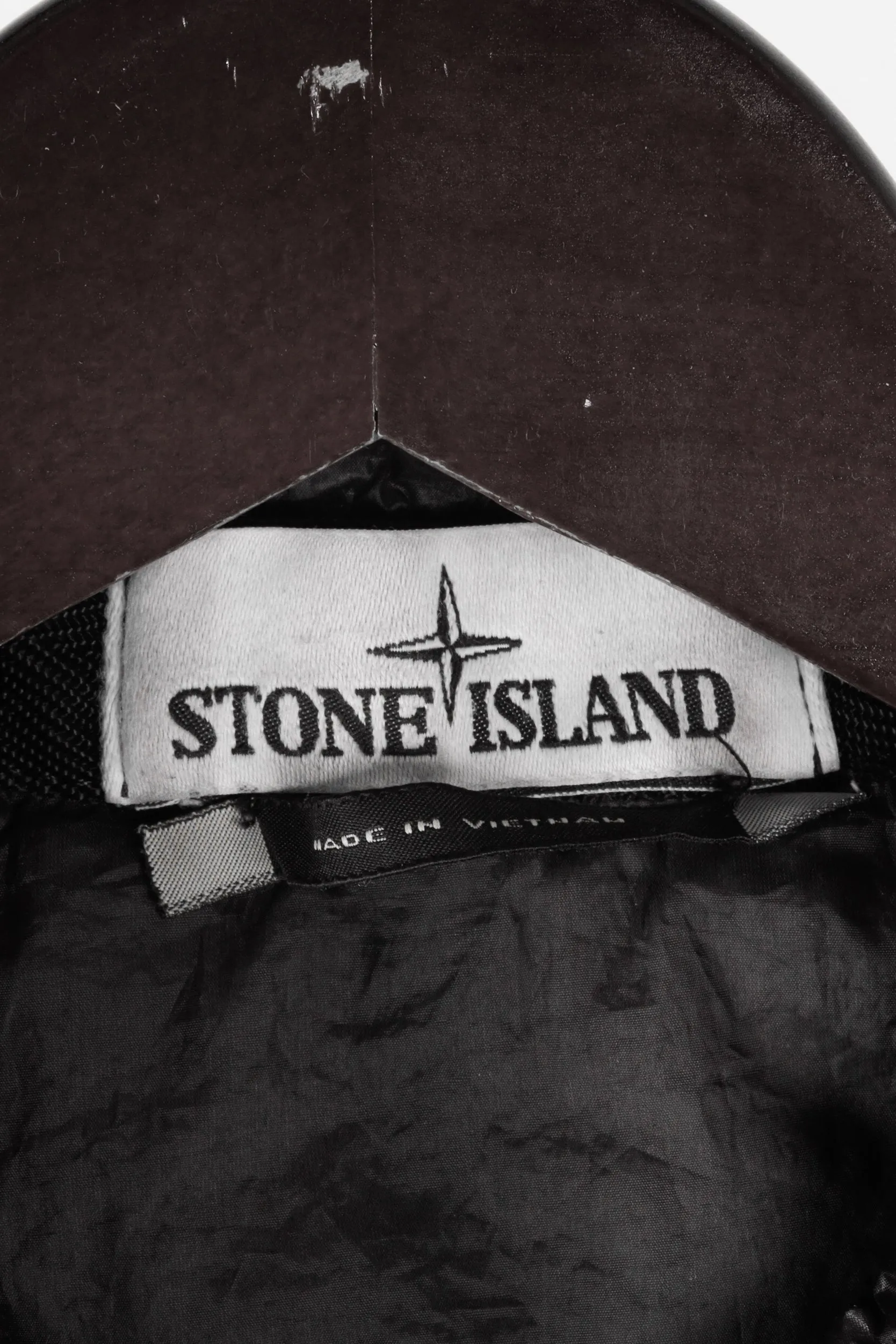 Stone Island FW15 'Garment Dyed' Down Over Shirt Black (2015)