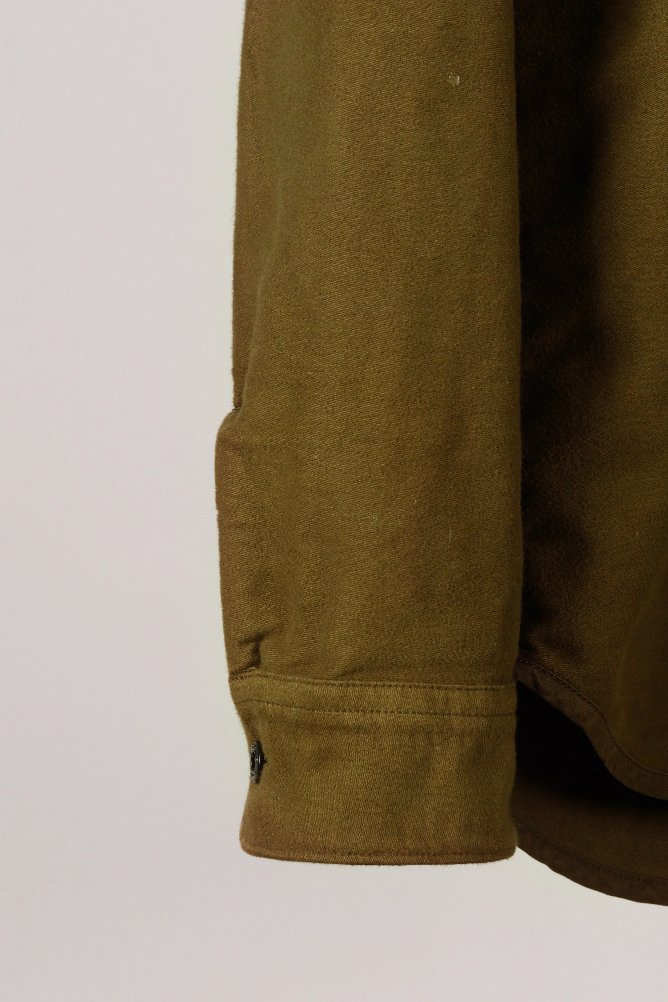 Stone Island FW15 'Moleskin Field' Shirt Green (2015)