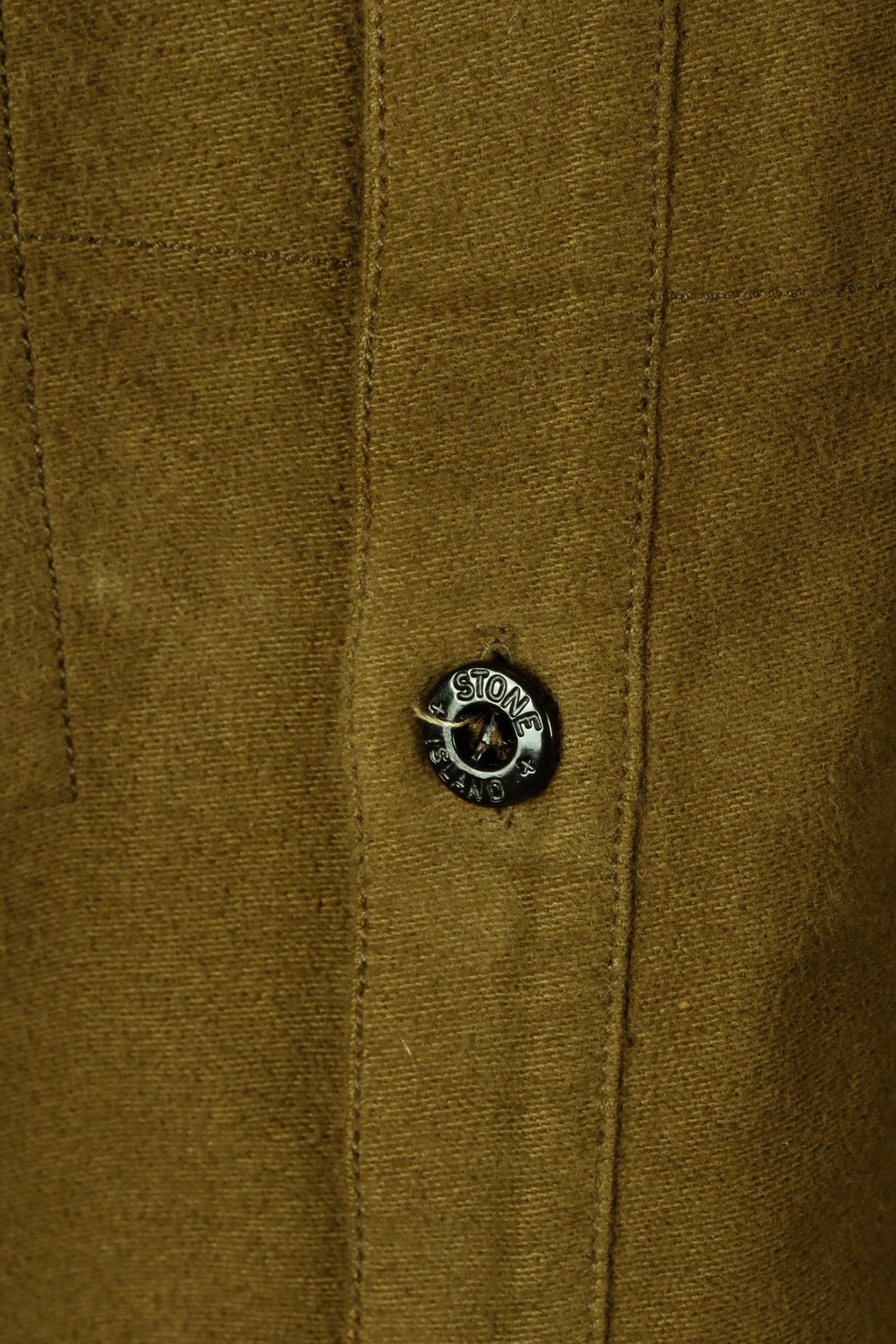 Stone Island FW15 'Moleskin Field' Shirt Green (2015)