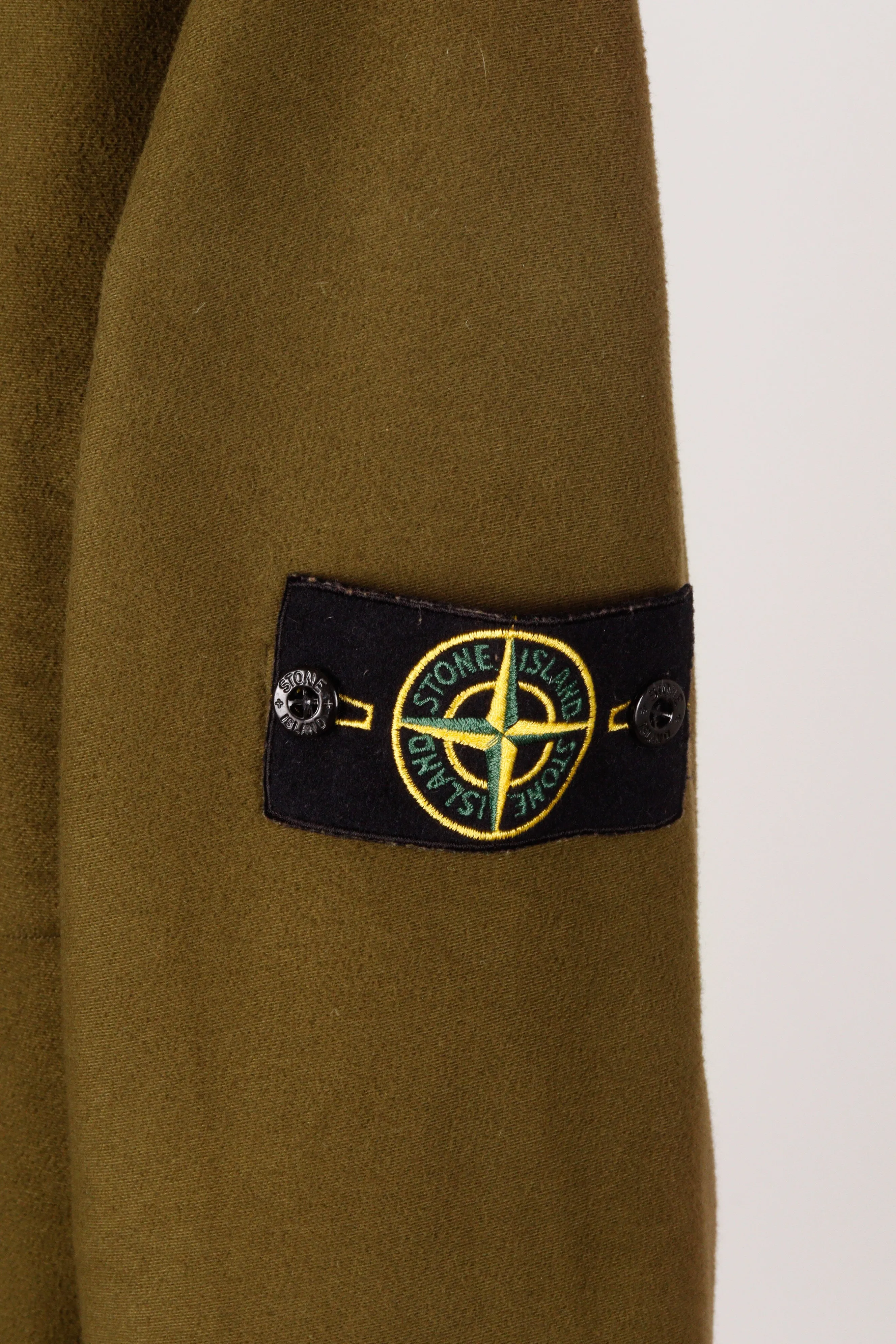 Stone Island FW15 'Moleskin Field' Shirt Green (2015)