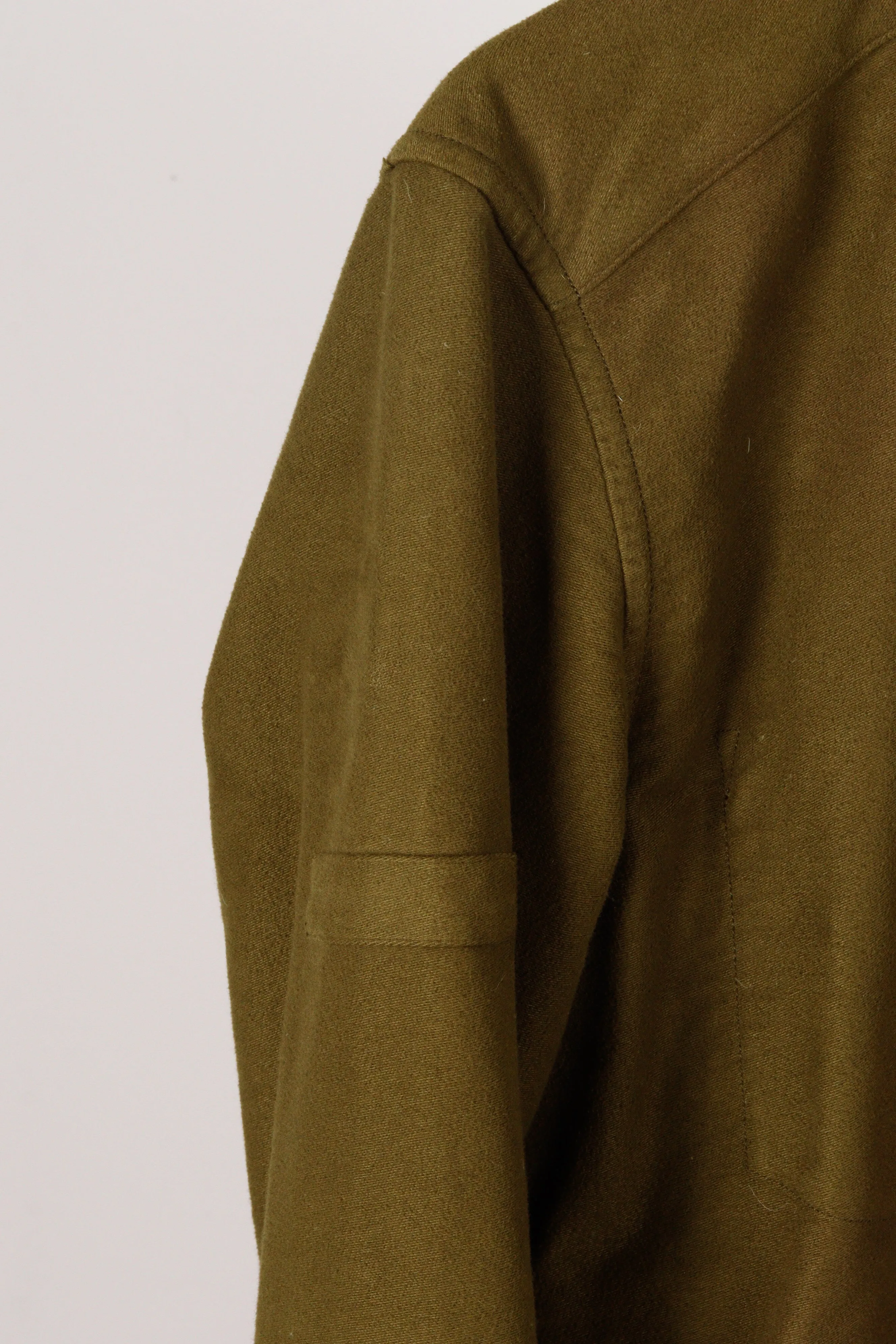 Stone Island FW15 'Moleskin Field' Shirt Green (2015)