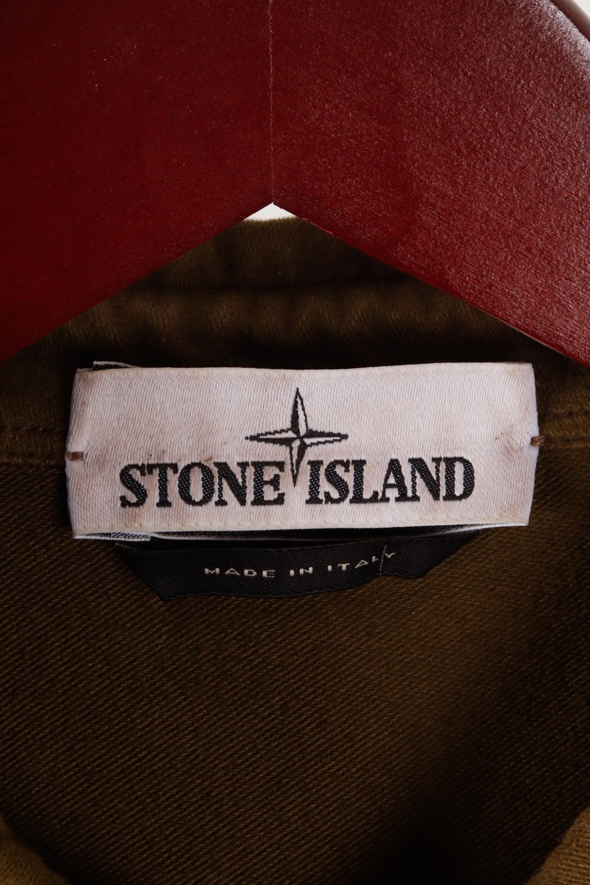 Stone Island FW15 'Moleskin Field' Shirt Green (2015)
