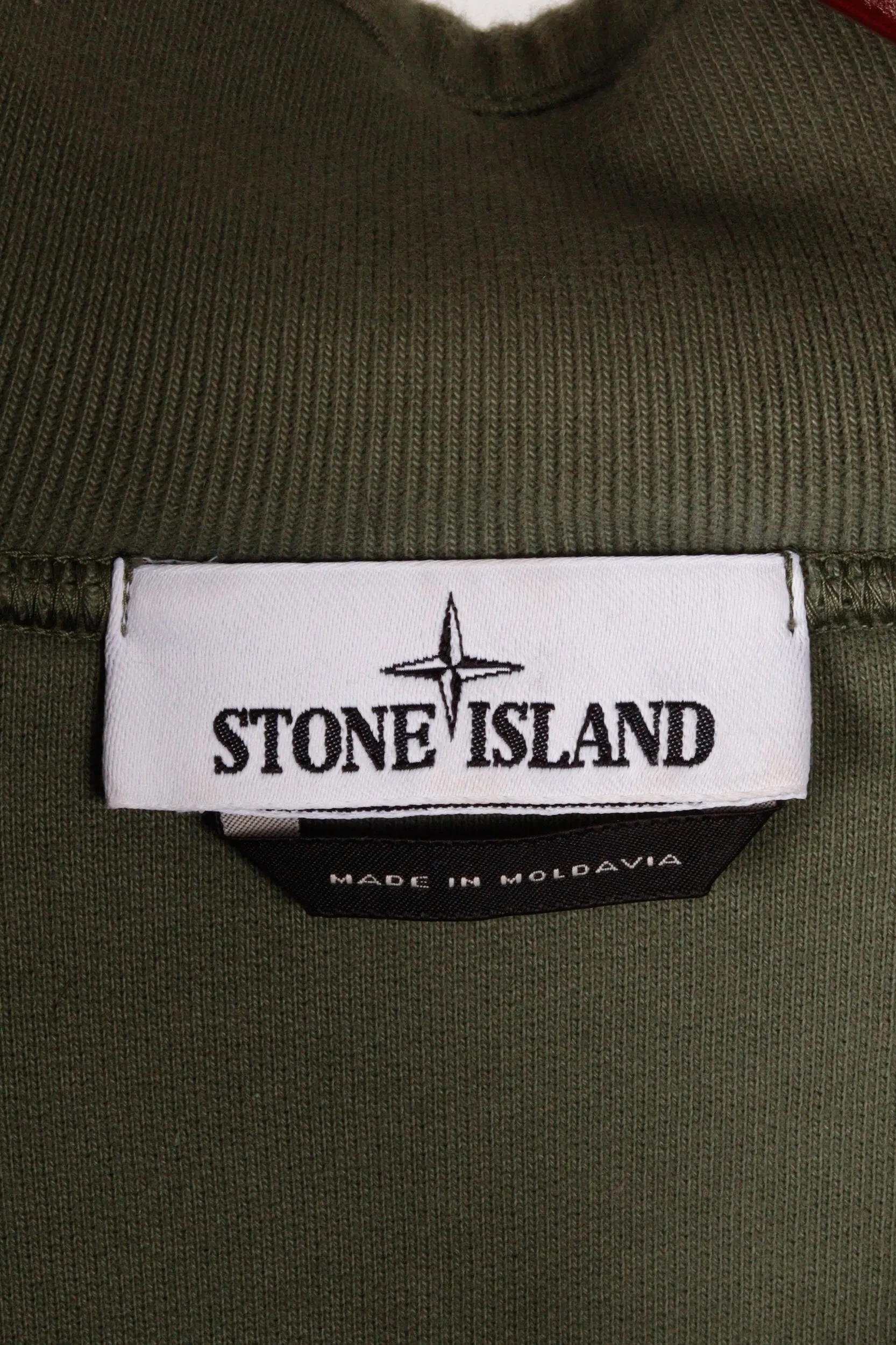 Stone Island FW21 '1/4 Zip Pullover' Crewneck Olive (2021)