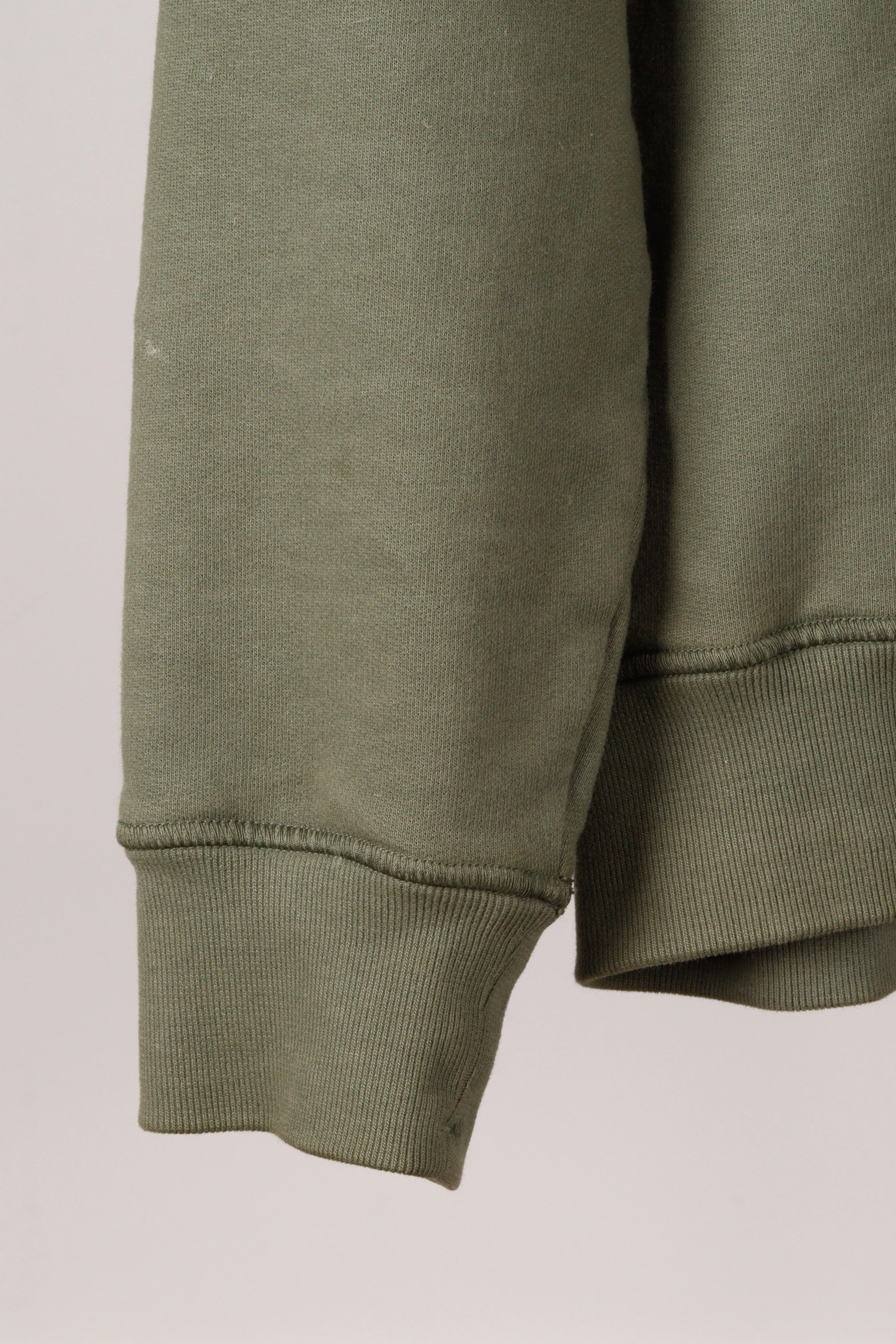 Stone Island FW21 '1/4 Zip Pullover' Crewneck Olive (2021)