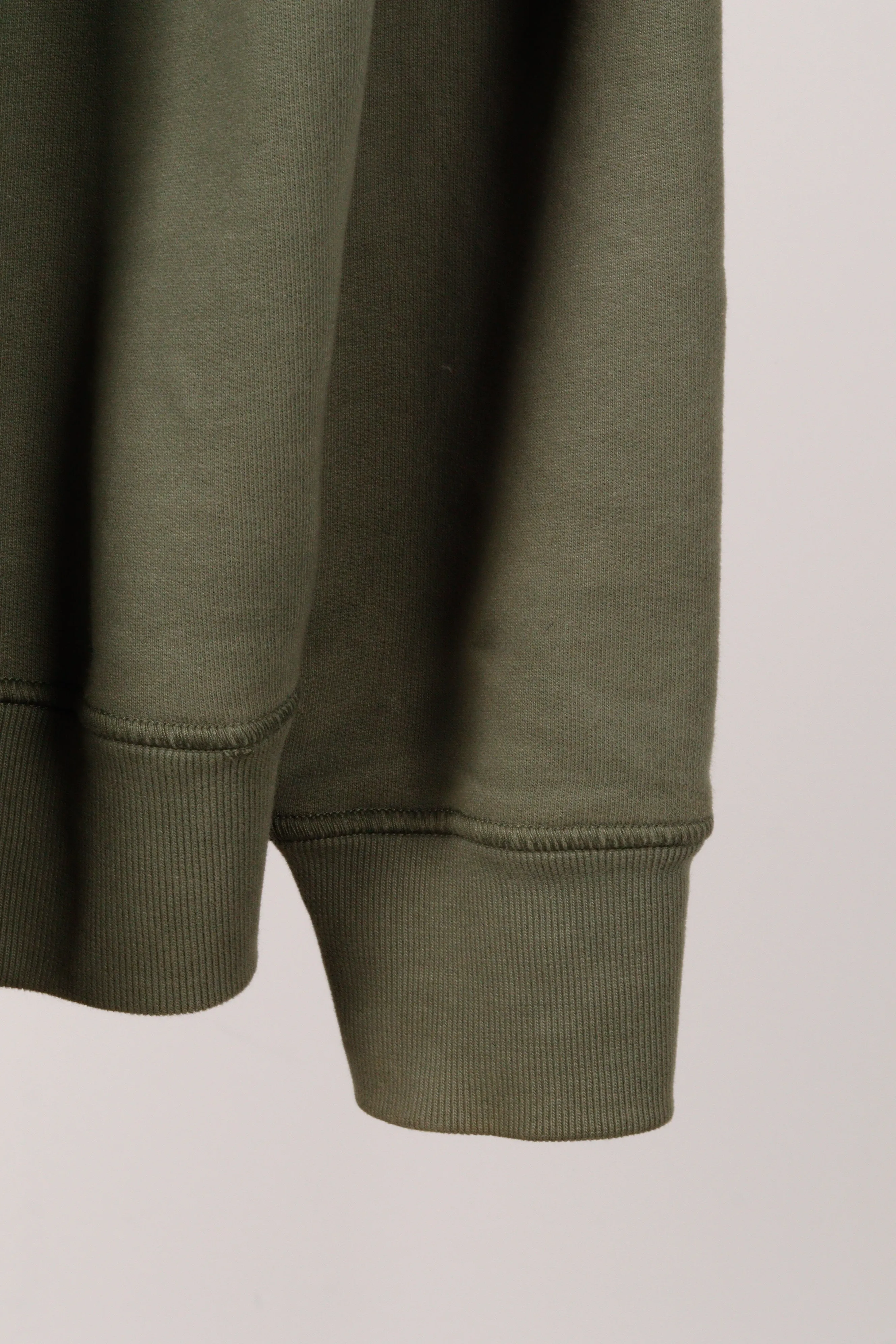 Stone Island FW21 '1/4 Zip Pullover' Crewneck Olive (2021)