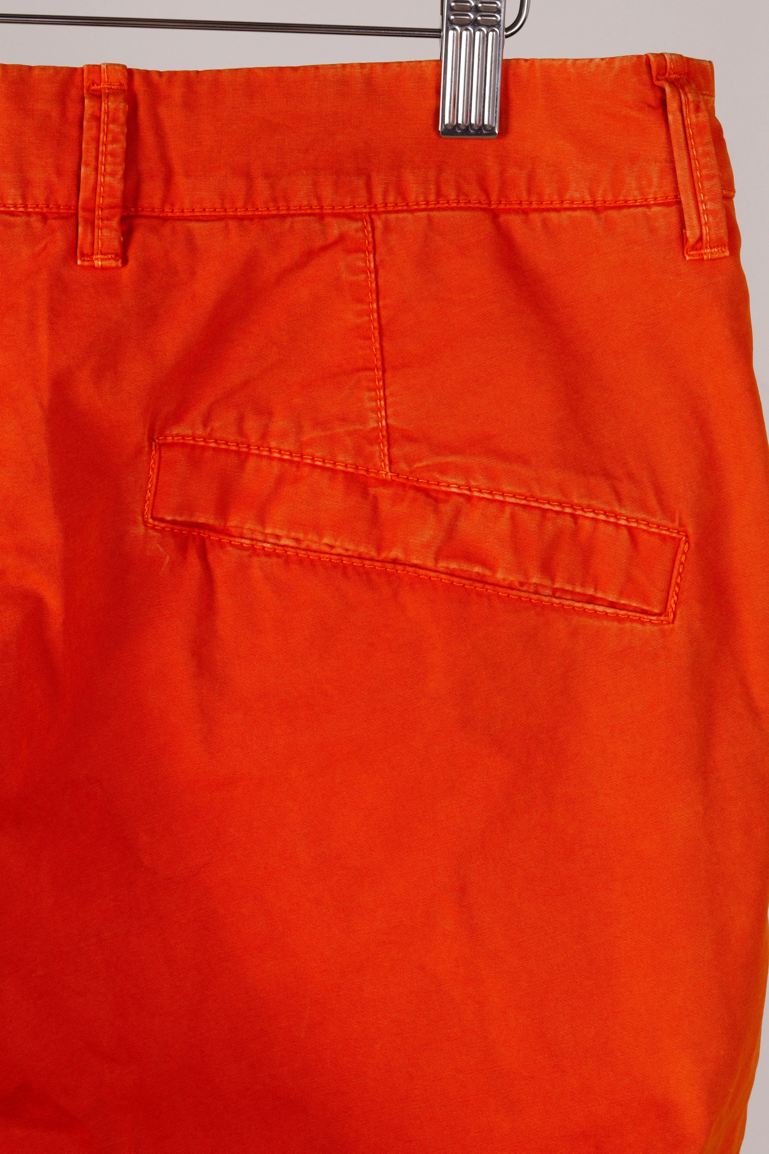 Stone Island SS24 'Garment Dyed Old Treatment' Cargo Pants Orange (2024)