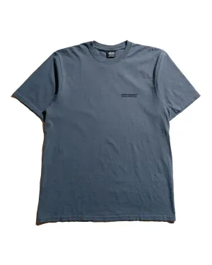 Stssy Jumbo Pigment Dyed Tee Navy