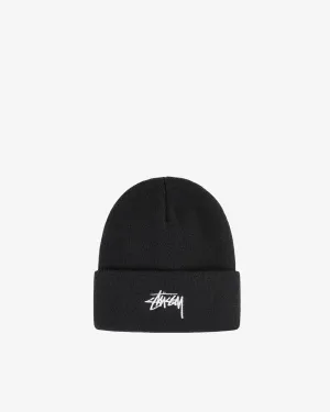 Stssy - Men's Cuff Beanie - (Black)